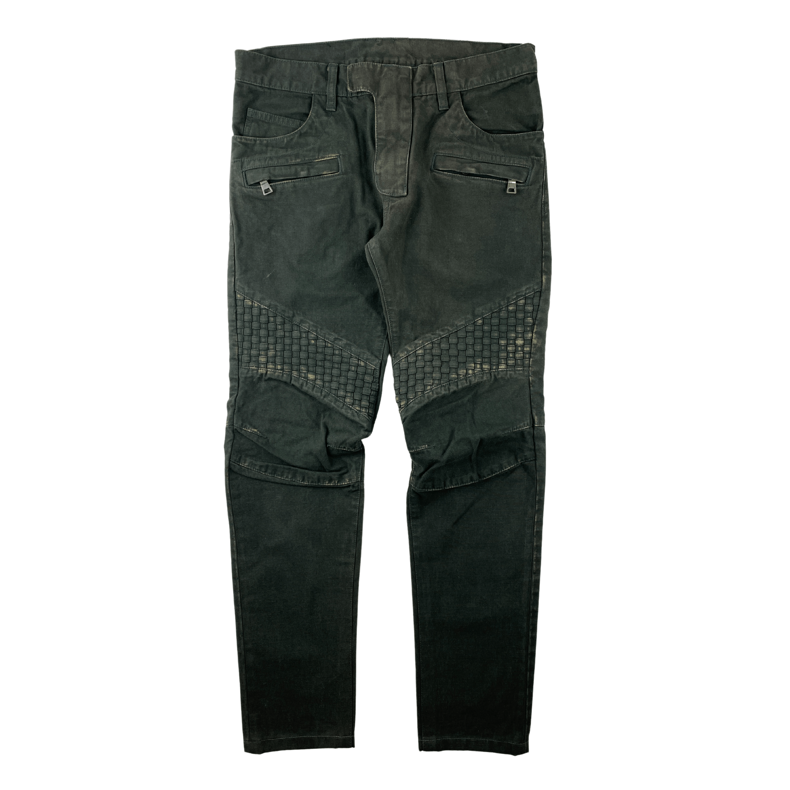 Balmain Balmain Green Gradient Jeans Size US 30 / EU 46 - 2 Thumbnail