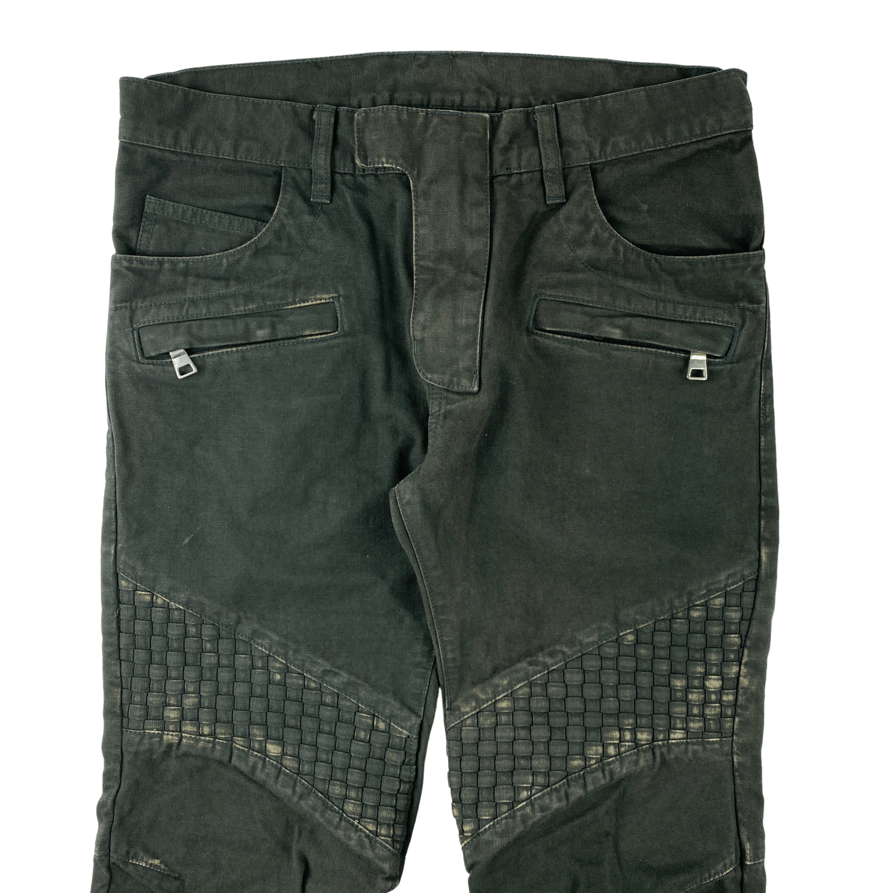 Balmain Balmain Green Gradient Jeans Size US 30 / EU 46 - 3 Thumbnail