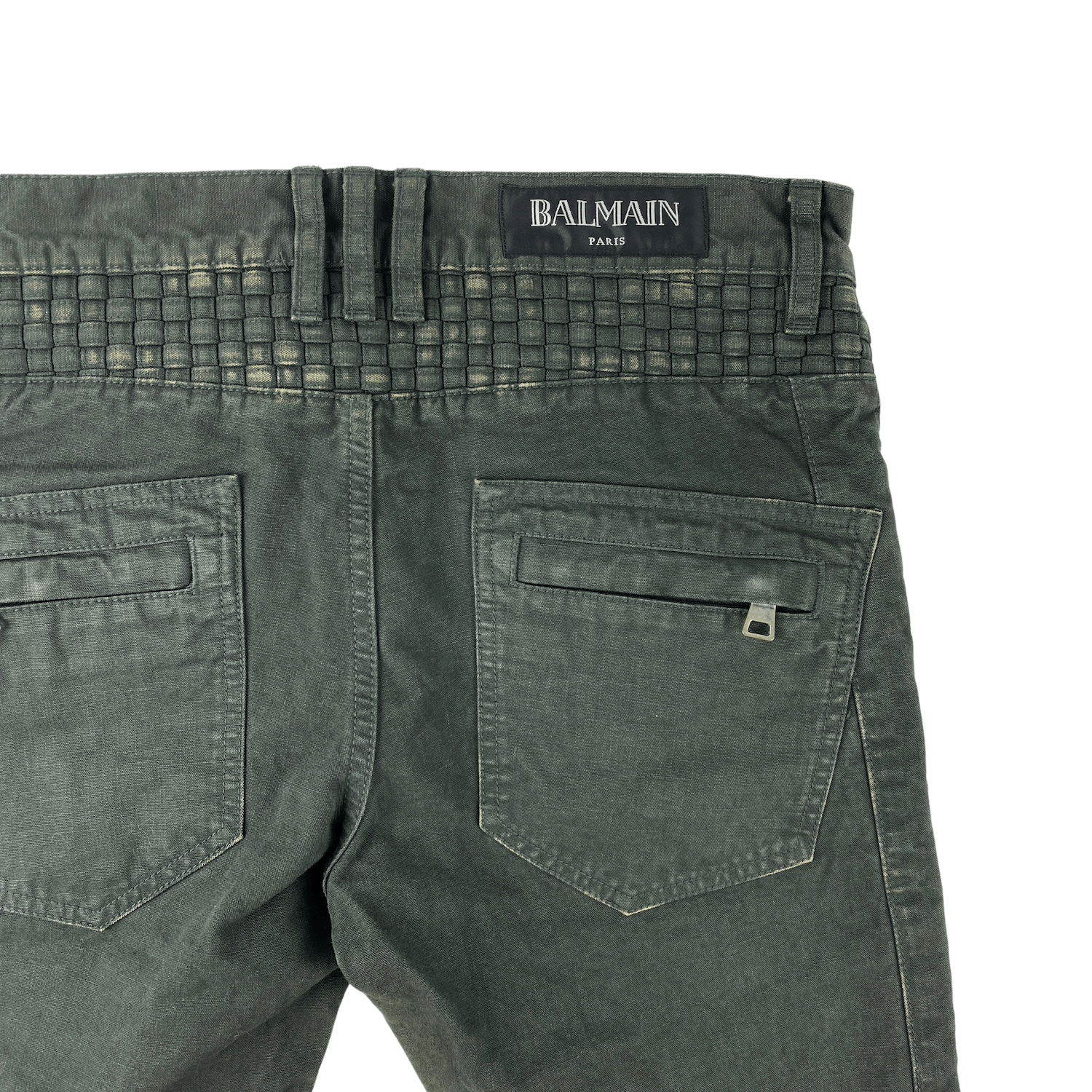 Balmain Balmain Green Gradient Jeans Size US 30 / EU 46 - 4 Thumbnail