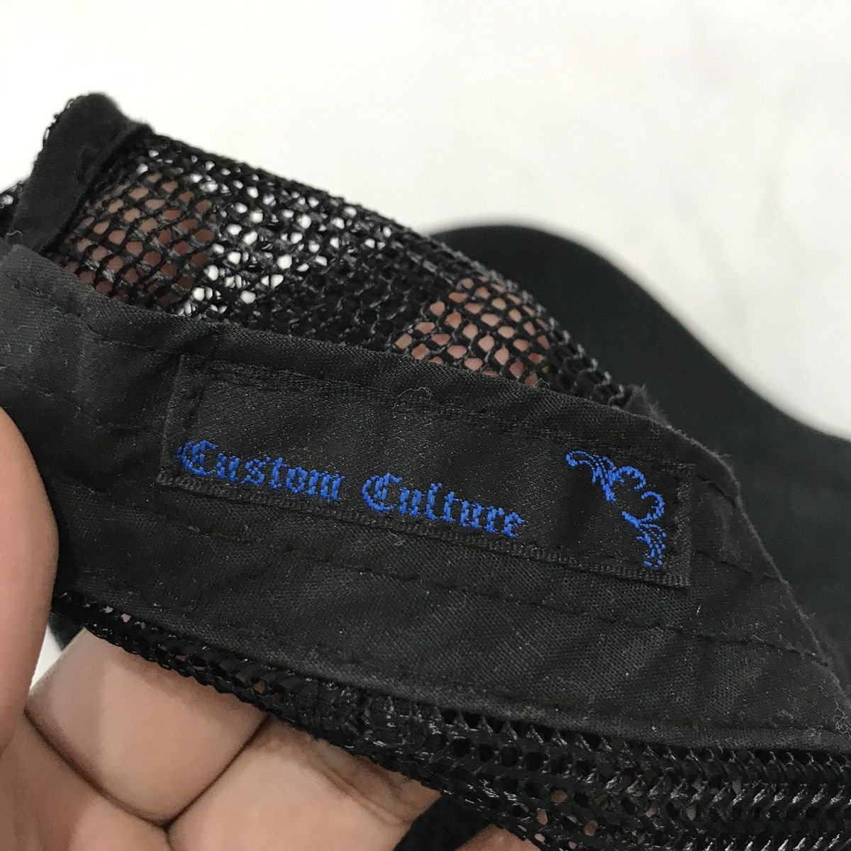 Designer Custom Culture Skull Logo Punk Style Trucker Hats Caps Size ONE SIZE - 6 Thumbnail