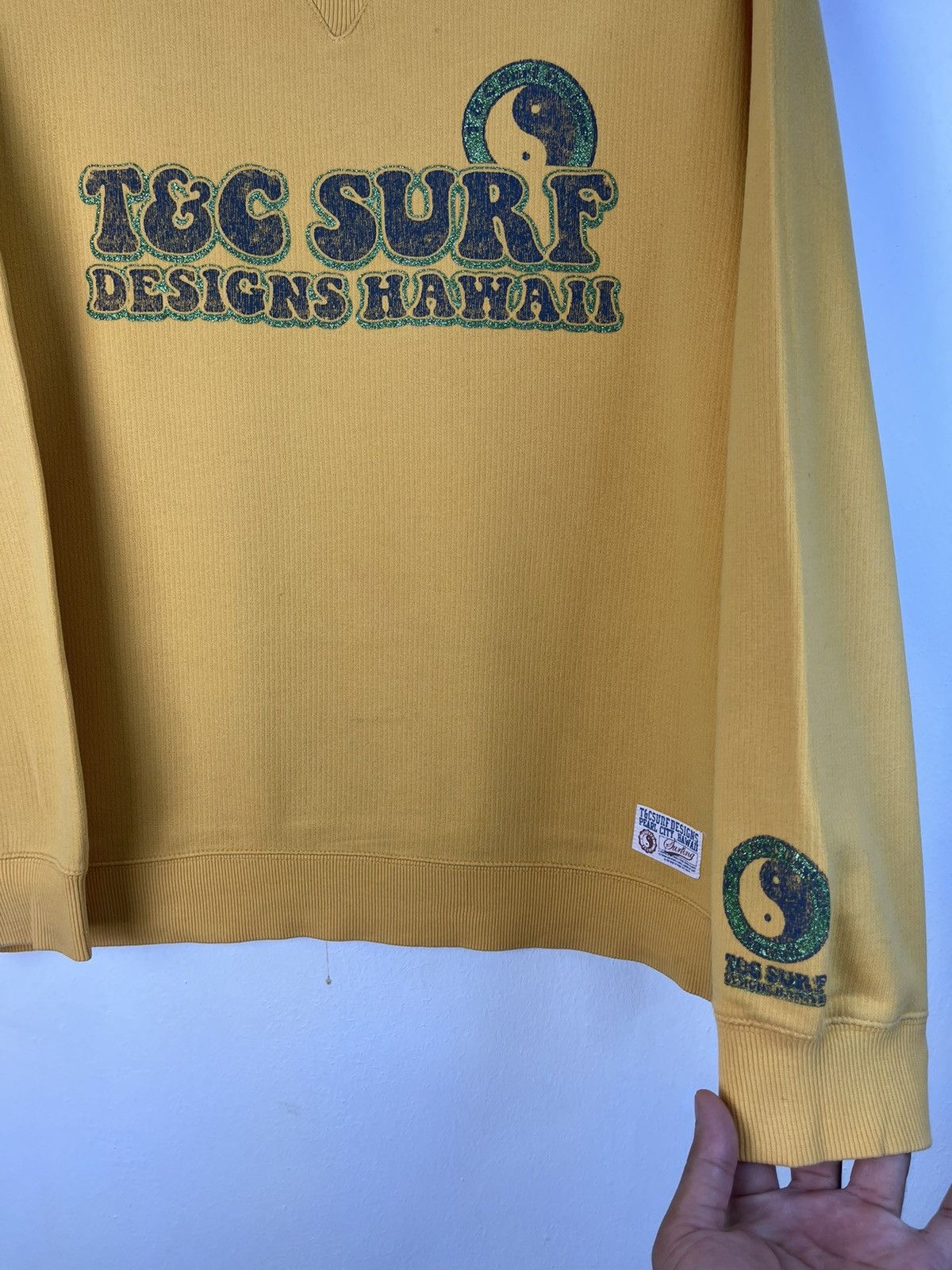Vintage Trending Surfing🔥T&C Surf Designs Hawaii Sweatshirt Size US M / EU 48-50 / 2 - 8 Thumbnail