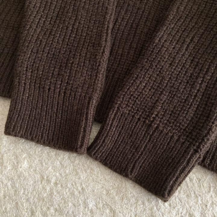 Comme des Garcons 1980's Mock Neck Knit Sweater Size US S / EU 44-46 / 1 - 4 Thumbnail