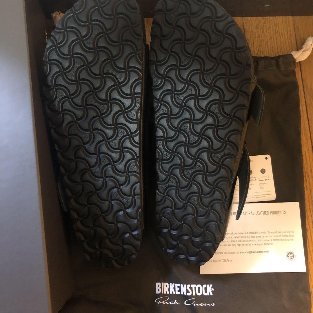 Rick Owens Leather Arizona Sandals Size US 10 / EU 43 - 3 Thumbnail