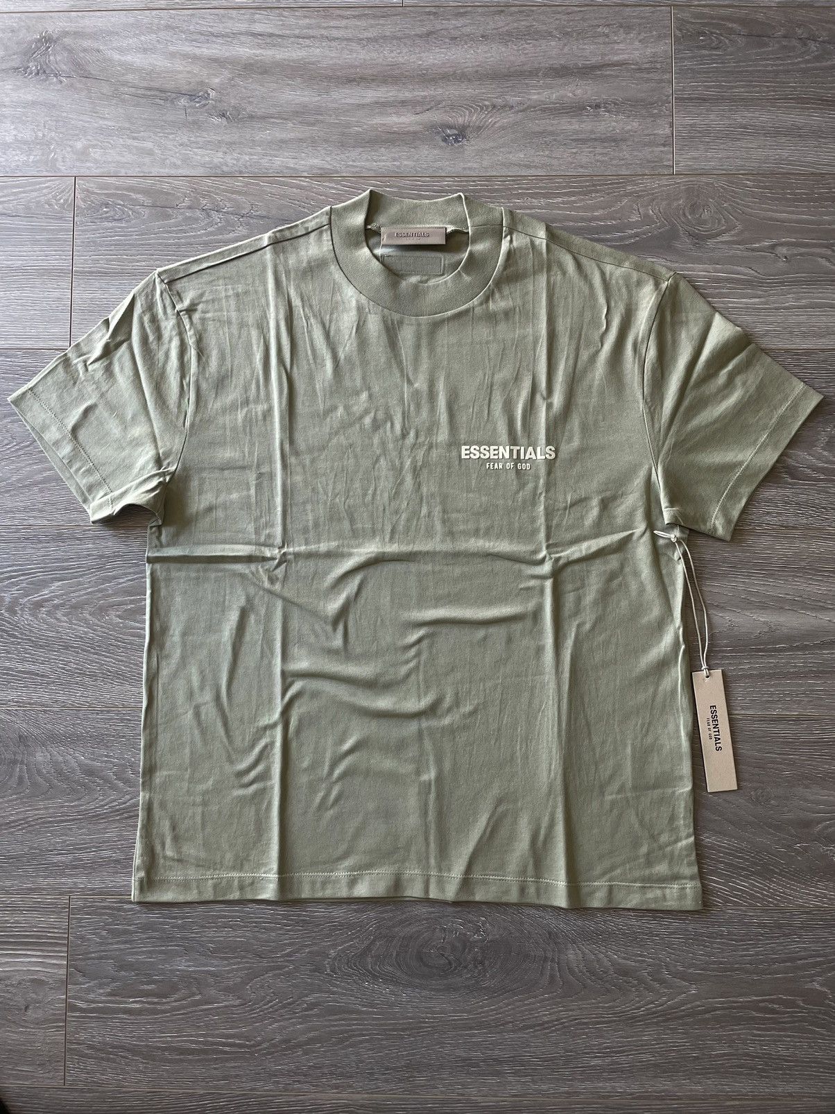 Fear of God Fear of God Essentials Sea Foam T-Shirt Size US M / EU 48-50 / 2 - 1 Thumbnail