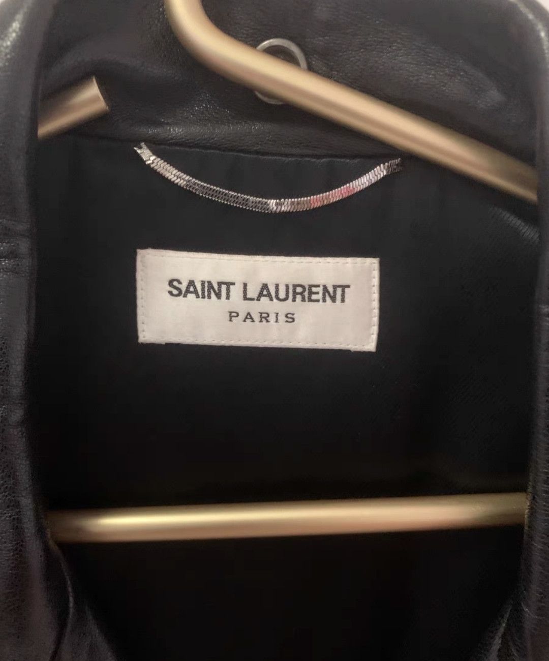 Saint Laurent Paris saint laurent biker leather jacket Size US M / EU 48-50 / 2 - 4 Thumbnail