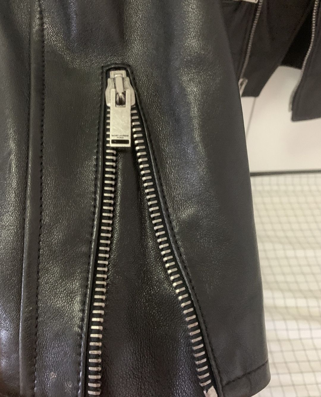 Saint Laurent Paris saint laurent biker leather jacket Size US M / EU 48-50 / 2 - 6 Thumbnail