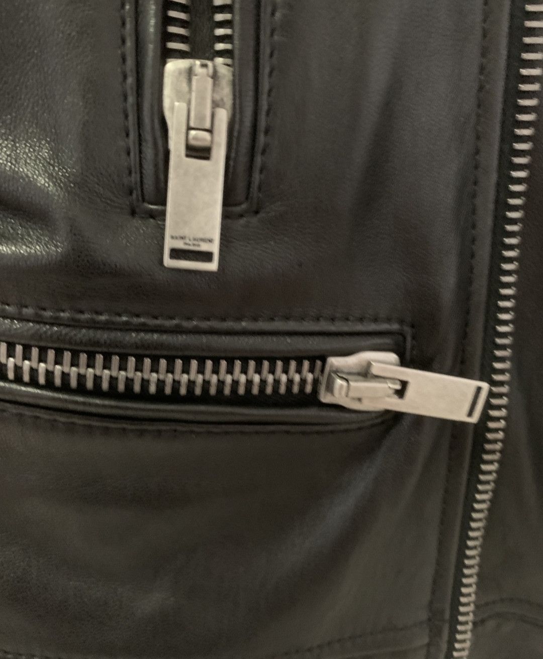 Saint Laurent Paris saint laurent biker leather jacket Size US M / EU 48-50 / 2 - 5 Thumbnail