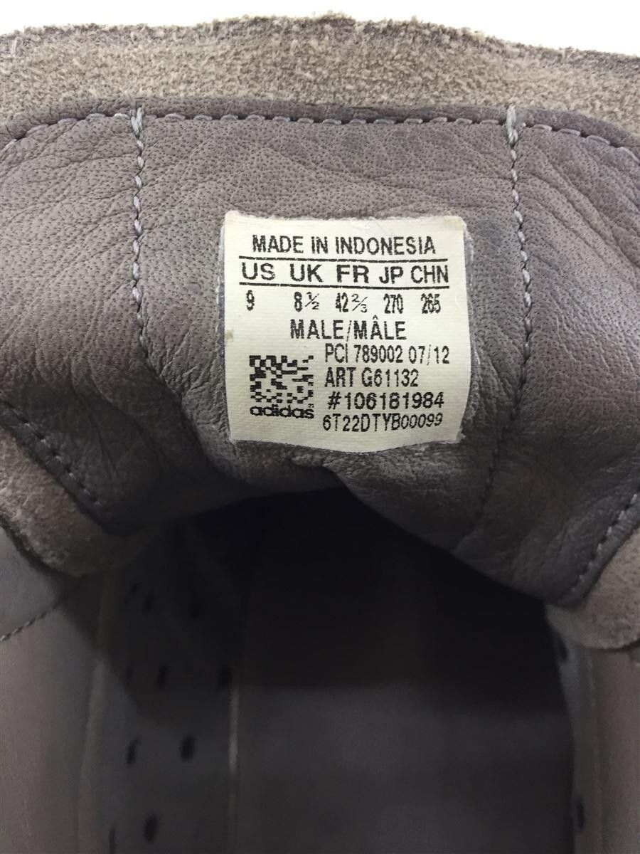 Adidas × Takahiromiyashita The Soloist. Grey Suede Hi-Top Sneakers Size US 9 / EU 42 - 5 Thumbnail