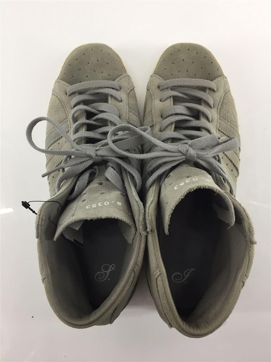 Adidas × Takahiromiyashita The Soloist. Grey Suede Hi-Top Sneakers Size US 9 / EU 42 - 3 Thumbnail