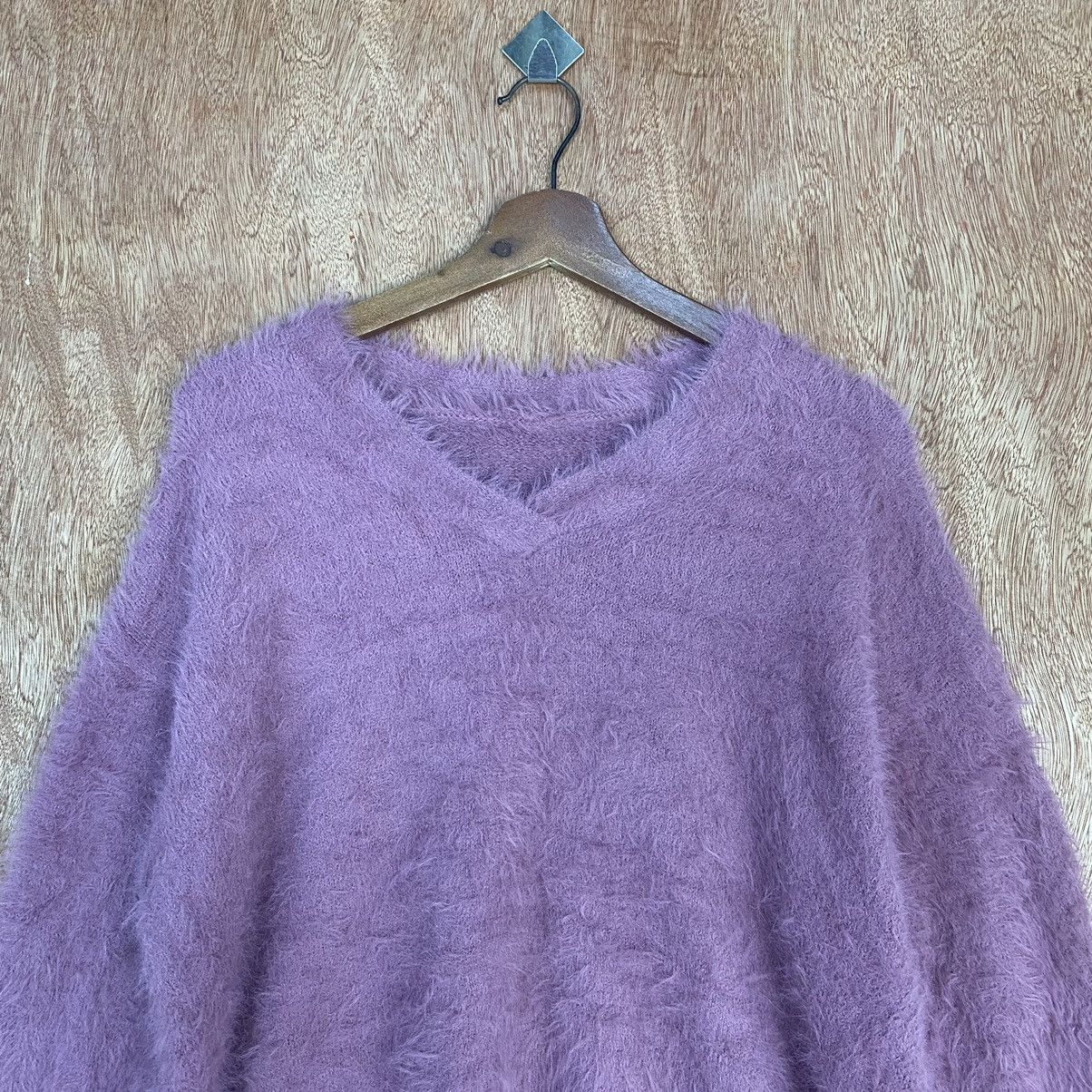 Homespun Knitwear Japan purple mohair shag shaggy knitwear Size US M / EU 48-50 / 2 - 2 Thumbnail