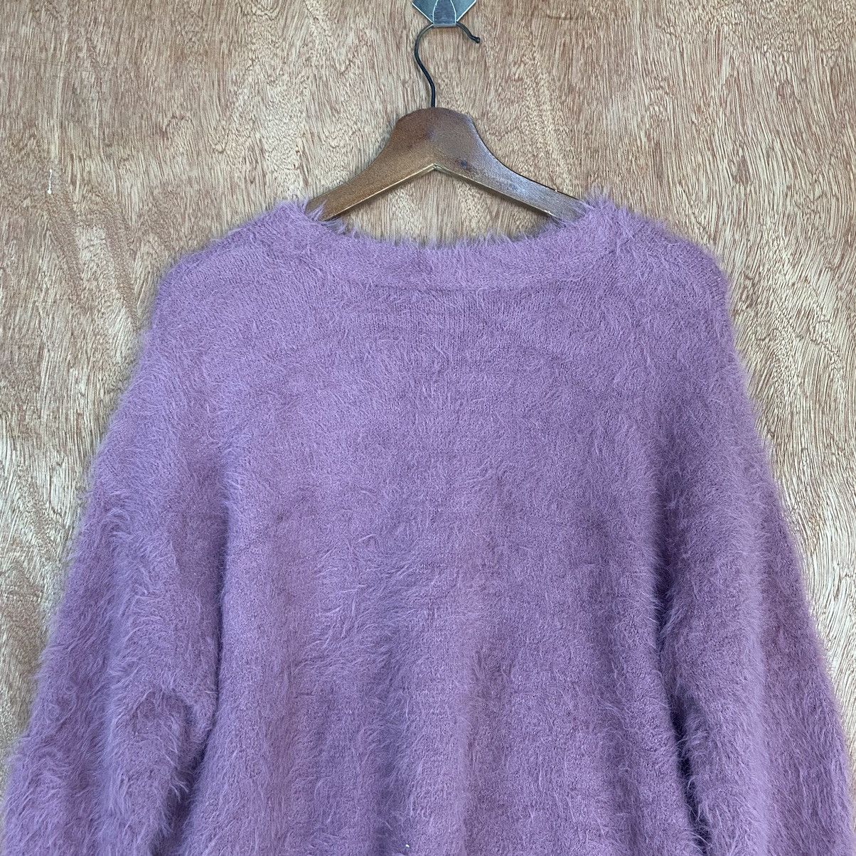 Homespun Knitwear Japan purple mohair shag shaggy knitwear Size US M / EU 48-50 / 2 - 10 Thumbnail