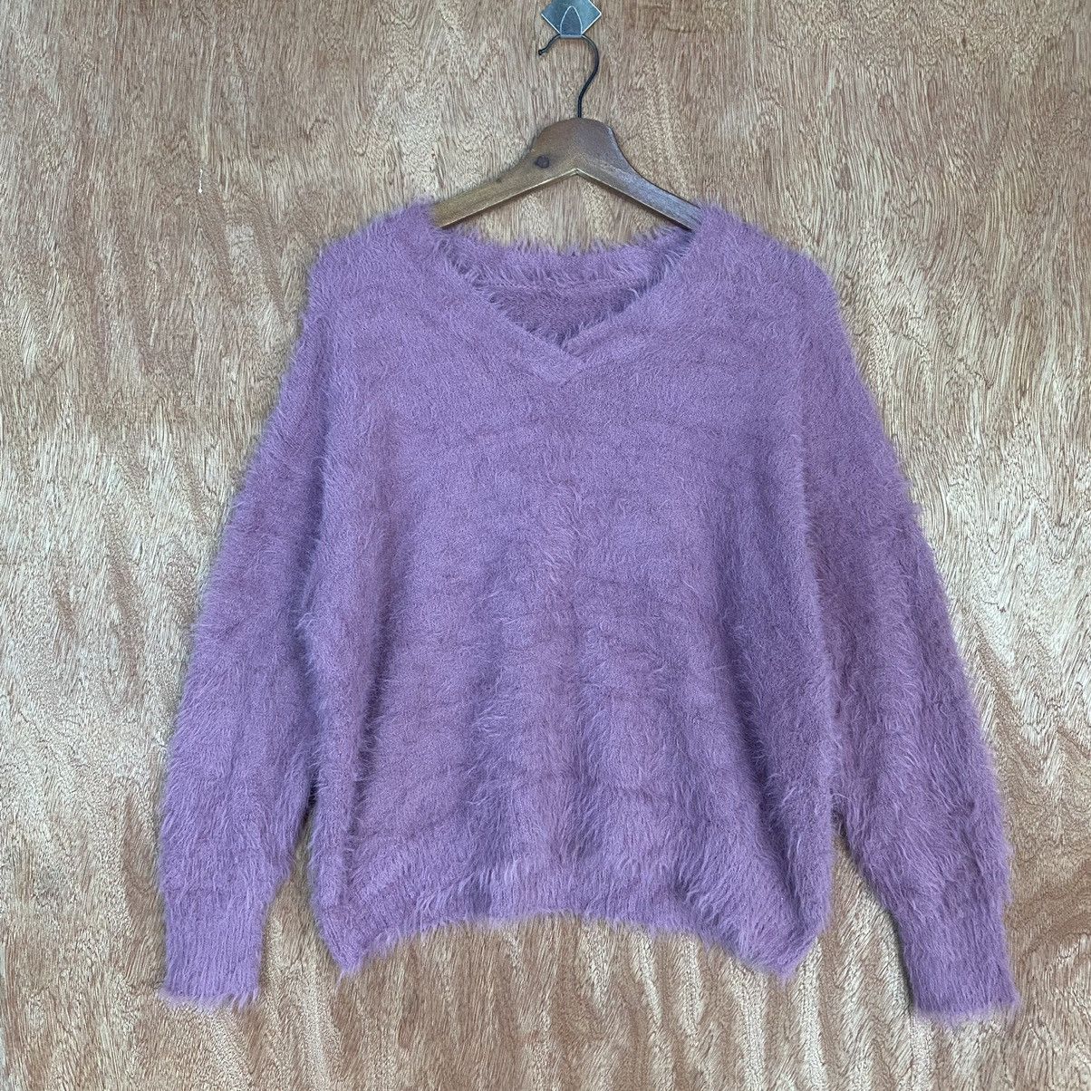 Homespun Knitwear Japan purple mohair shag shaggy knitwear Size US M / EU 48-50 / 2 - 3 Thumbnail