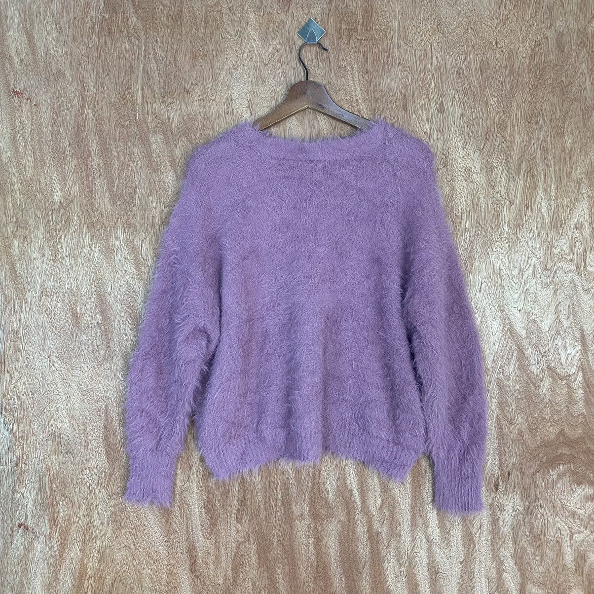 Homespun Knitwear Japan purple mohair shag shaggy knitwear Size US M / EU 48-50 / 2 - 9 Thumbnail
