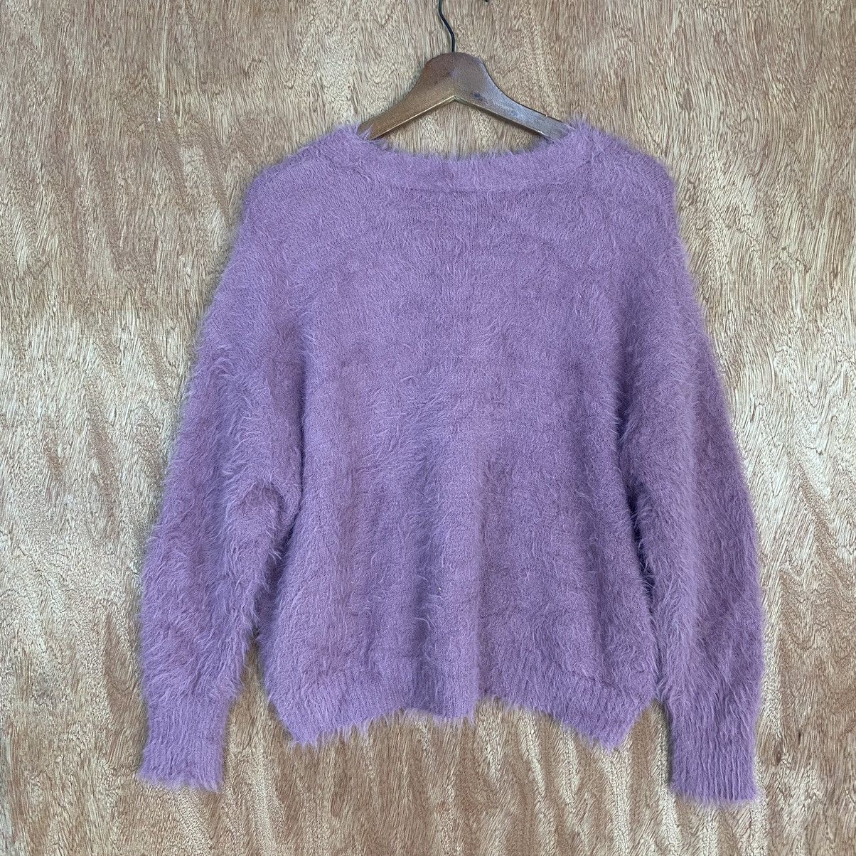 Homespun Knitwear Japan purple mohair shag shaggy knitwear Size US M / EU 48-50 / 2 - 11 Thumbnail