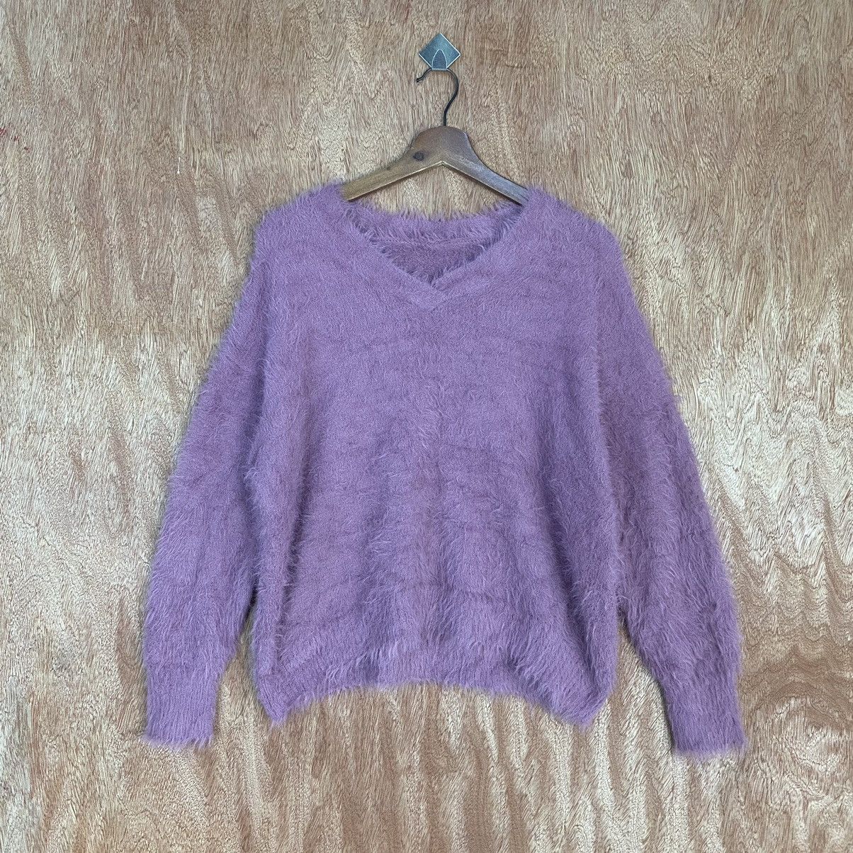 Homespun Knitwear Japan purple mohair shag shaggy knitwear Size US M / EU 48-50 / 2 - 1 Thumbnail