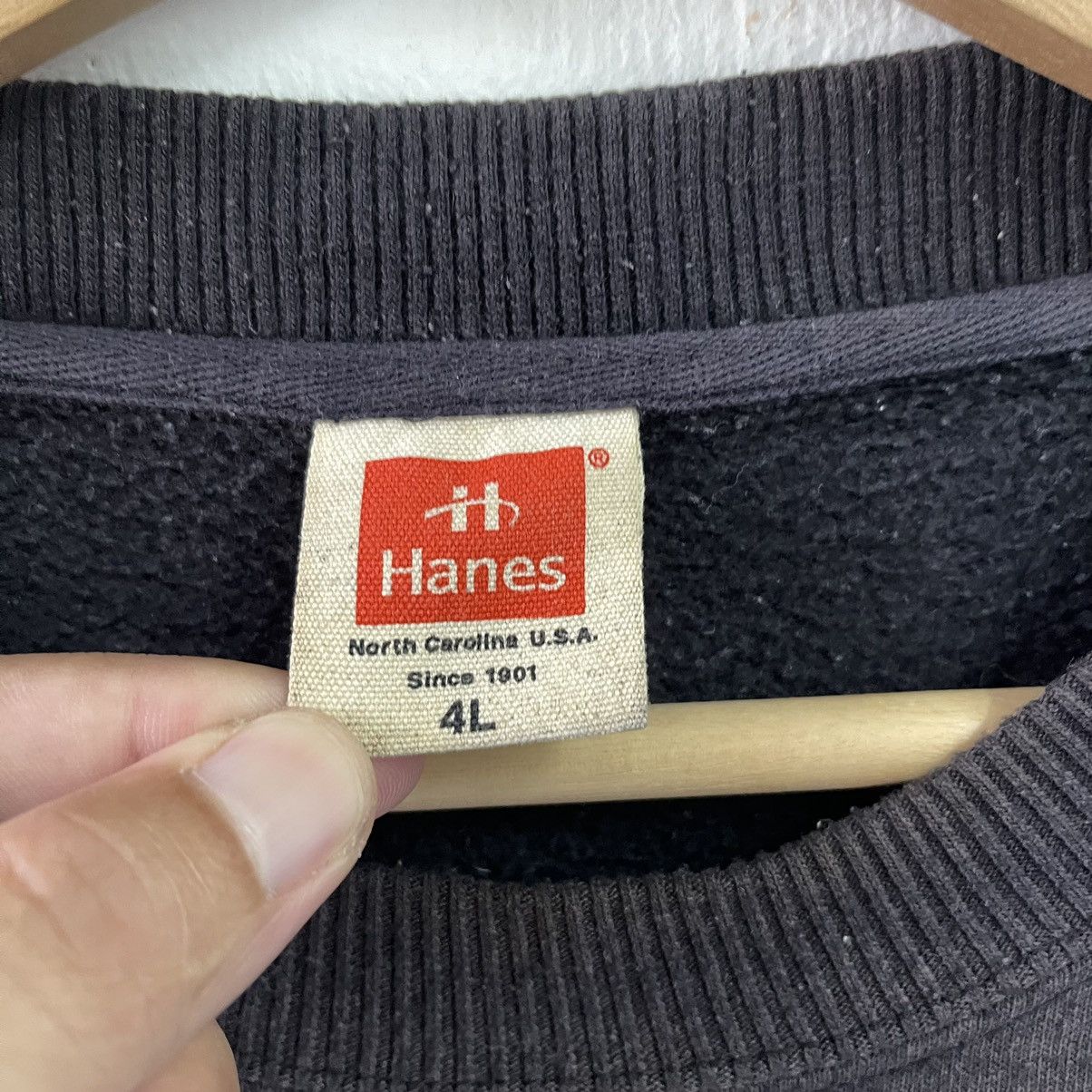 Hanes FADED !! Vintage 90’s Hanes Crewneck Sweatshirt Size XL Size US XL / EU 56 / 4 - 7 Thumbnail
