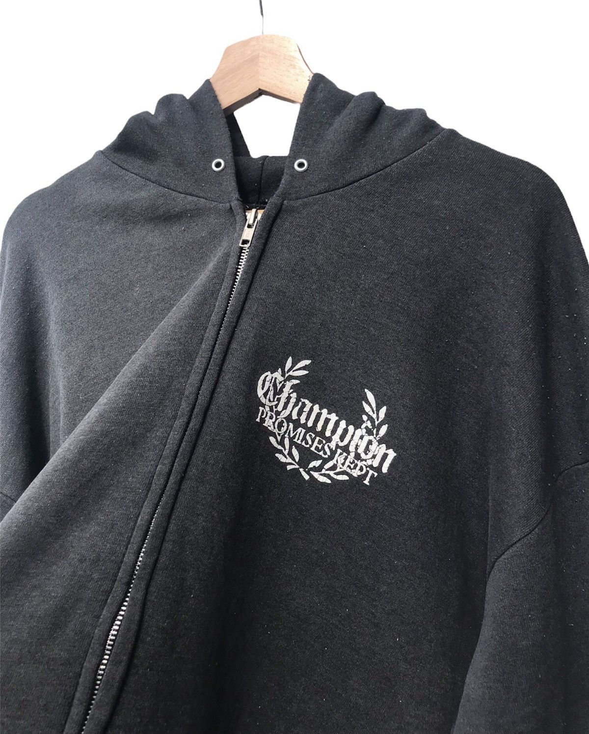 Band Tees × Lee × Vintage Faded VTG Lee x Champion Seattle Hardcore Punk Zip Up Hoodie Size US XXL / EU 58 / 5 - 3 Thumbnail