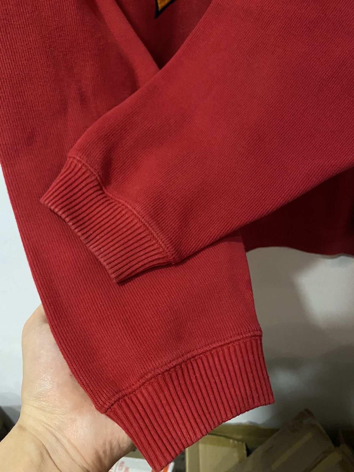 Yves Saint Laurent 🍟 YSL Sweatshirt Big Logo Yves Saint Laurent Vintage Sweater Size US L / EU 52-54 / 3 - 7 Thumbnail