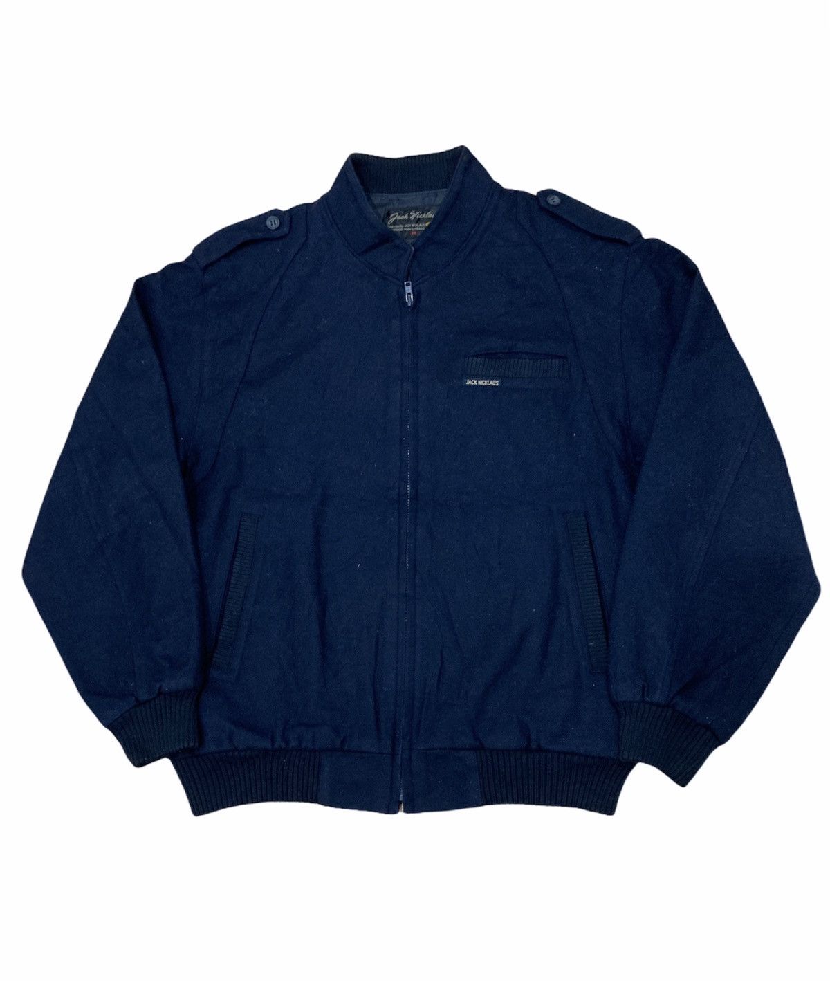 Japanese Brand Jack Nicklaus Bomber Style Jacket Size US M / EU 48-50 / 2 - 1 Thumbnail