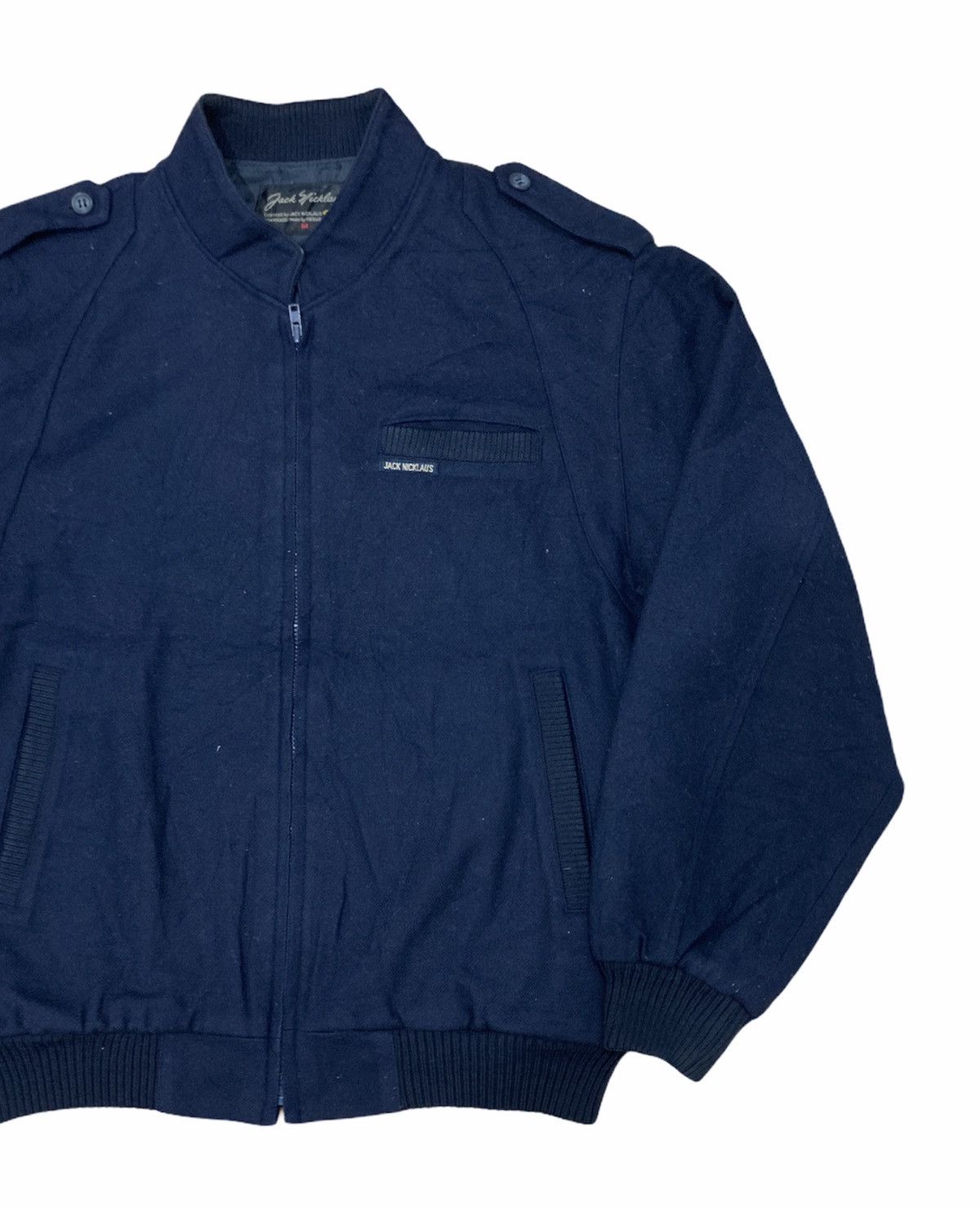 Japanese Brand Jack Nicklaus Bomber Style Jacket Size US M / EU 48-50 / 2 - 2 Thumbnail