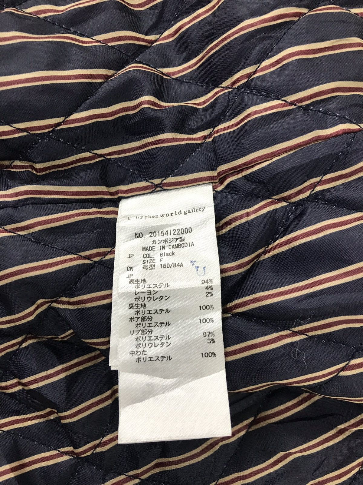 Japanese Brand Vtg E hypheno Versity Jacket Hoodie Woll Quilted Inner Size US M / EU 48-50 / 2 - 7 Thumbnail