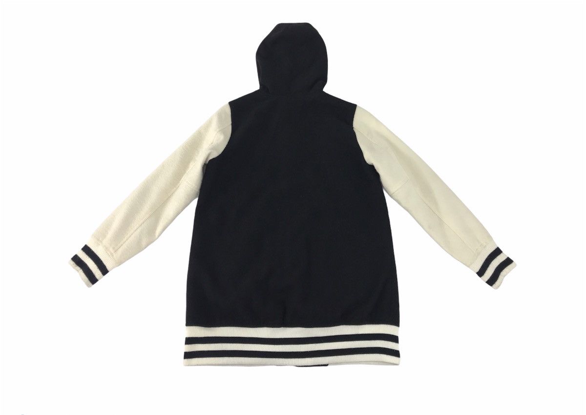 Japanese Brand Vtg E hypheno Versity Jacket Hoodie Woll Quilted Inner Size US M / EU 48-50 / 2 - 2 Thumbnail
