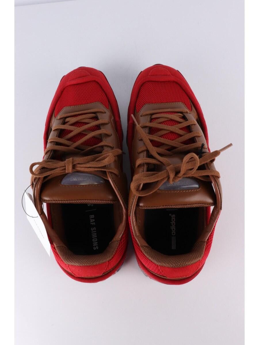 Adidas × Raf Simons "Scarlet Red" Ozweego Sneakers Size US 9.5 / EU 42-43 - 4 Thumbnail