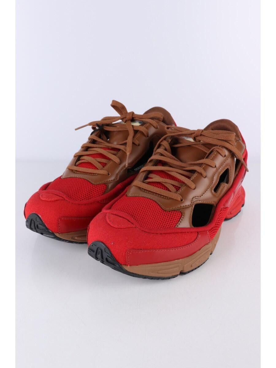 Adidas × Raf Simons "Scarlet Red" Ozweego Sneakers Size US 9.5 / EU 42-43 - 1 Thumbnail