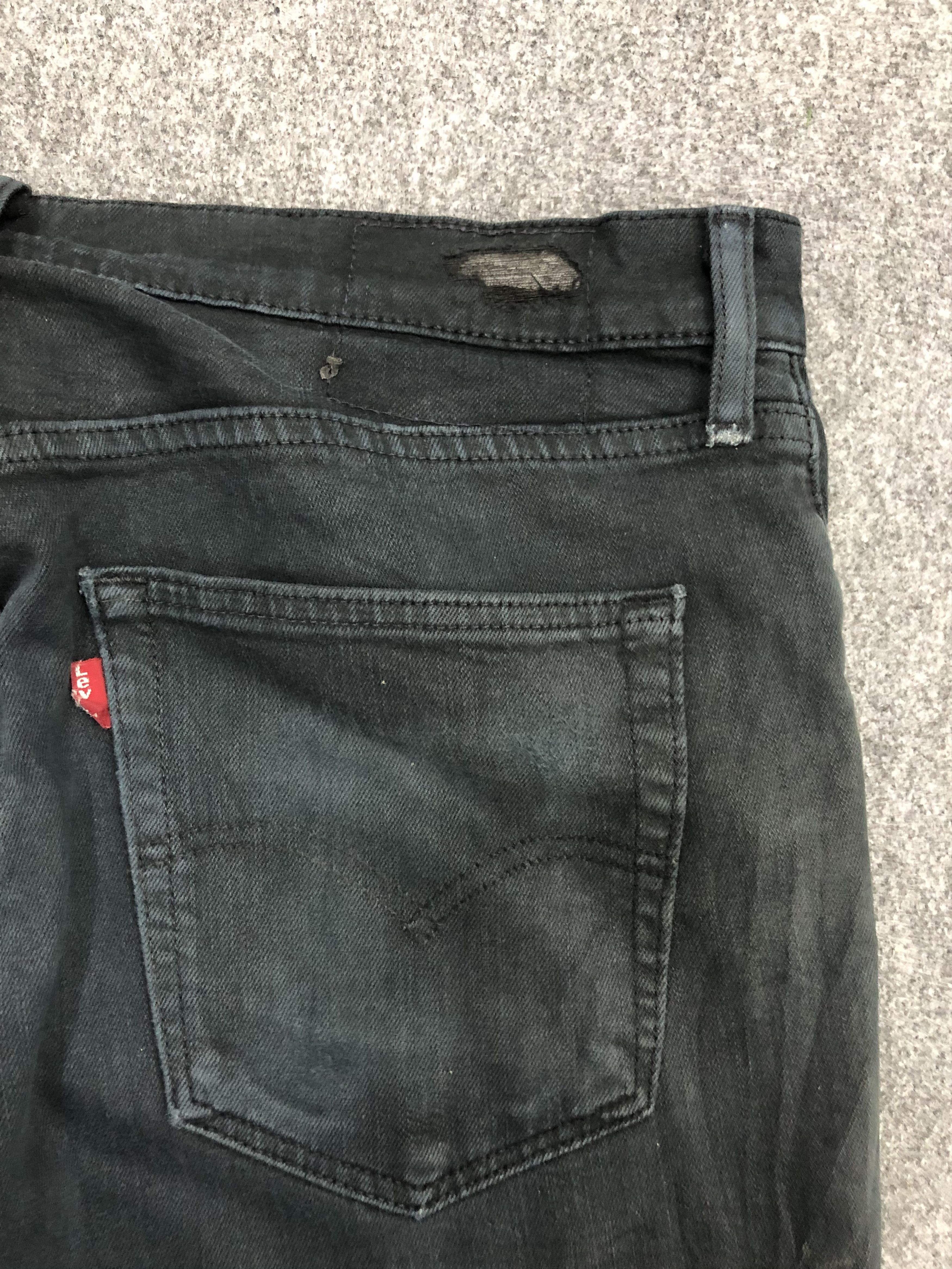 Levi's Vintage Levis 511 Faded Black Jeans DP1040 Size US 37 - 14 Thumbnail