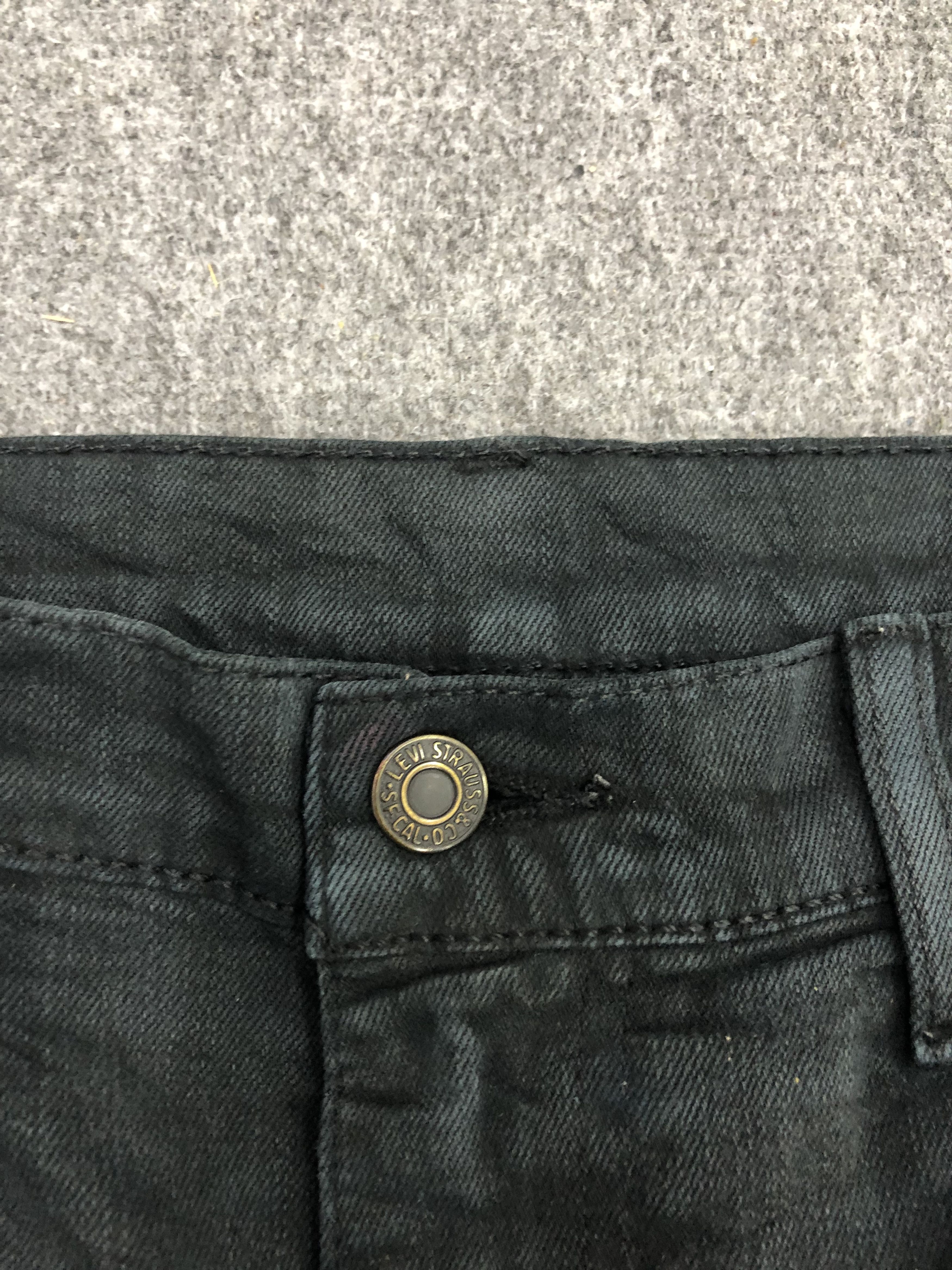 Levi's Vintage Levis 511 Faded Black Jeans DP1040 Size US 37 - 10 Thumbnail