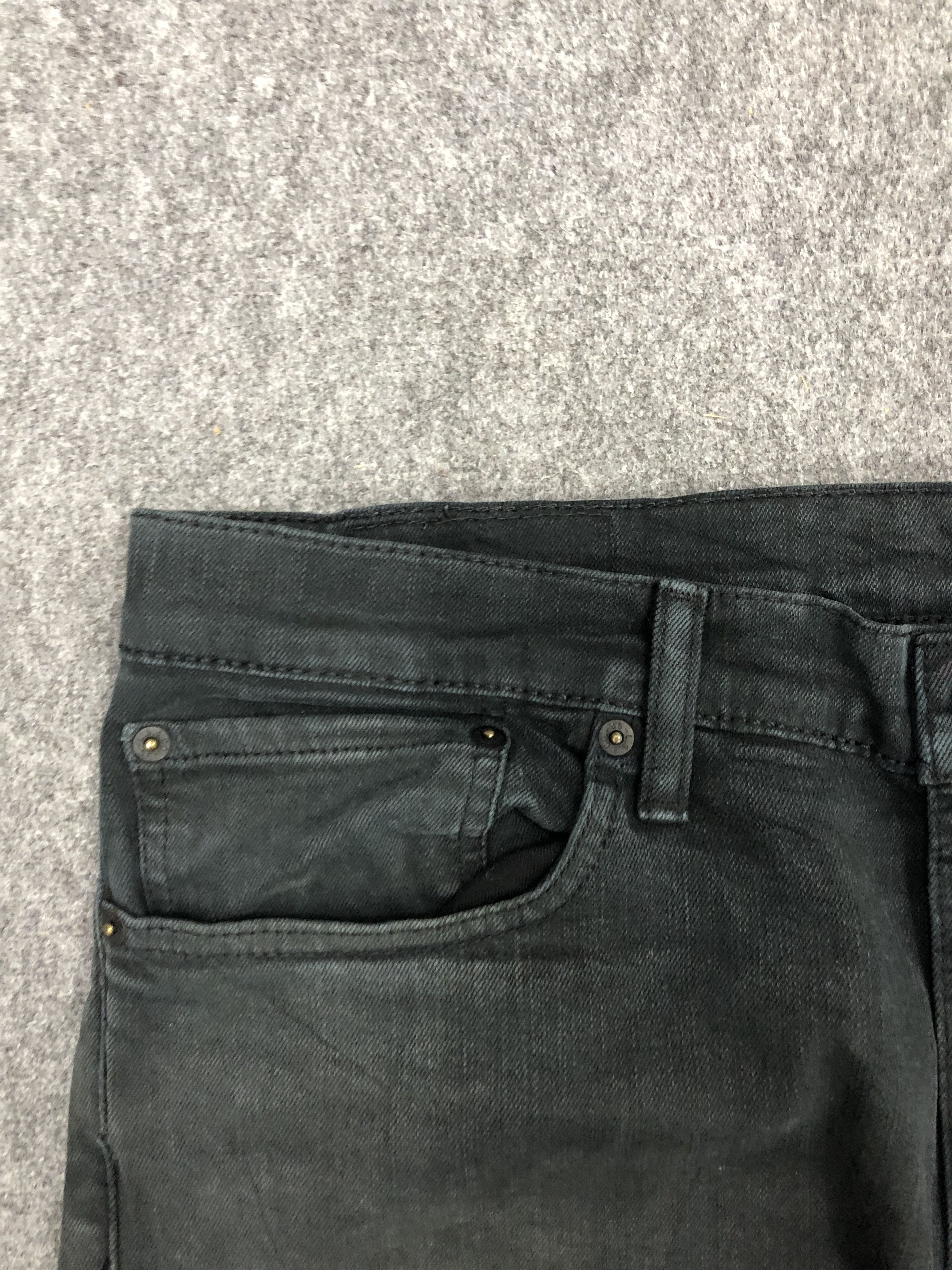 Levi's Vintage Levis 511 Faded Black Jeans DP1040 Size US 37 - 9 Thumbnail
