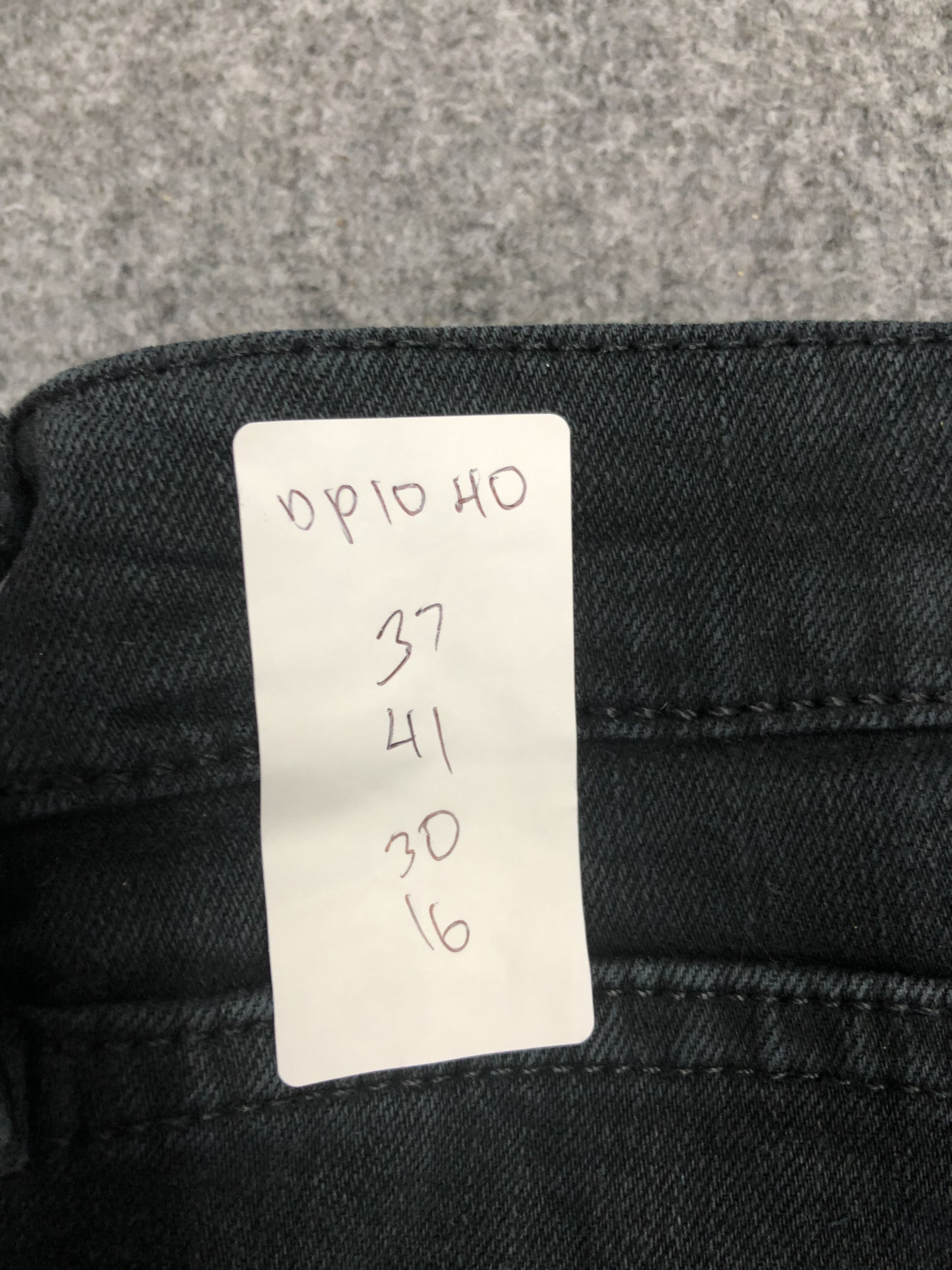 Levi's Vintage Levis 511 Faded Black Jeans DP1040 Size US 37 - 16 Thumbnail