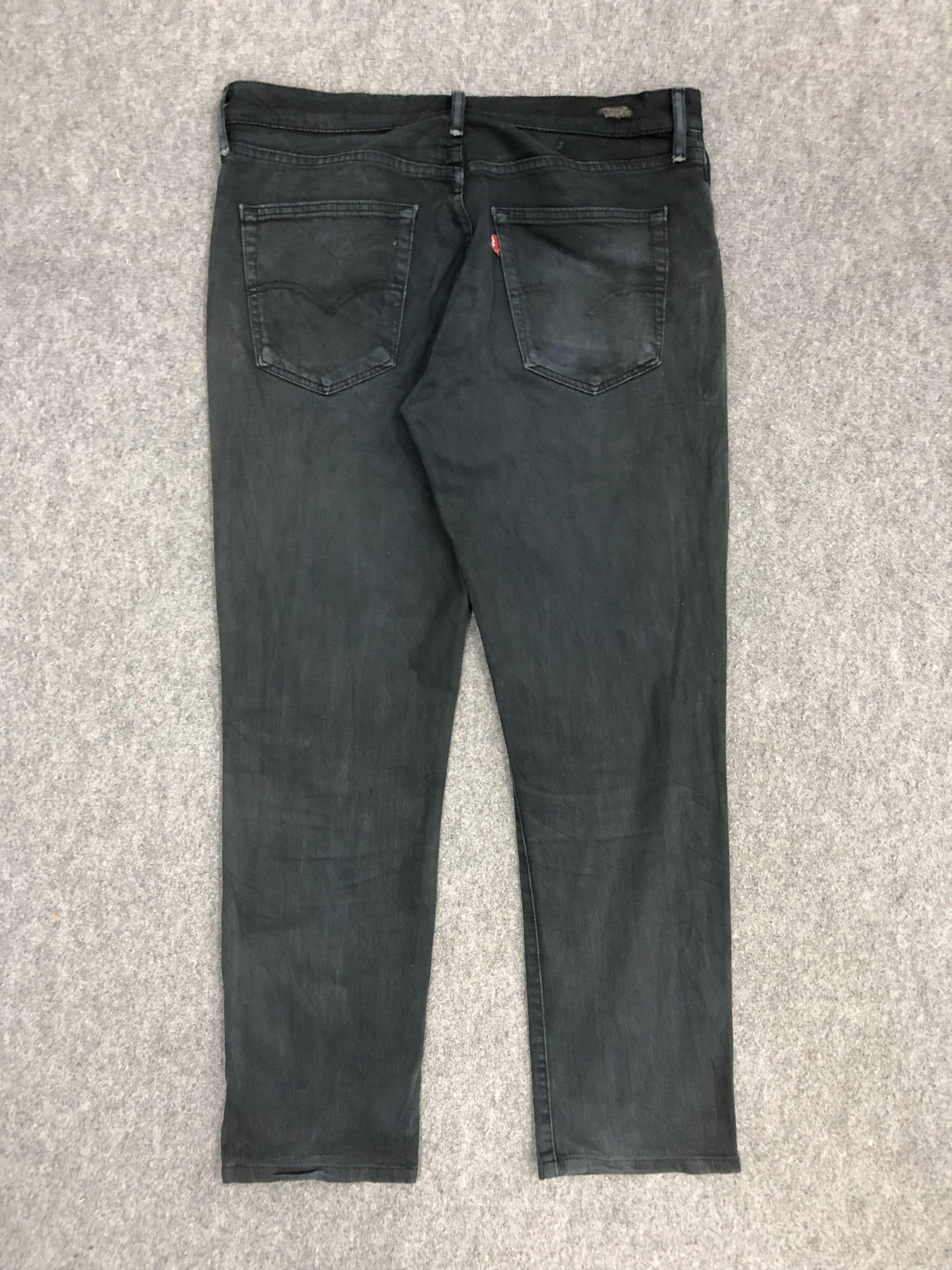 Levi's Vintage Levis 511 Faded Black Jeans DP1040 Size US 37 - 3 Thumbnail