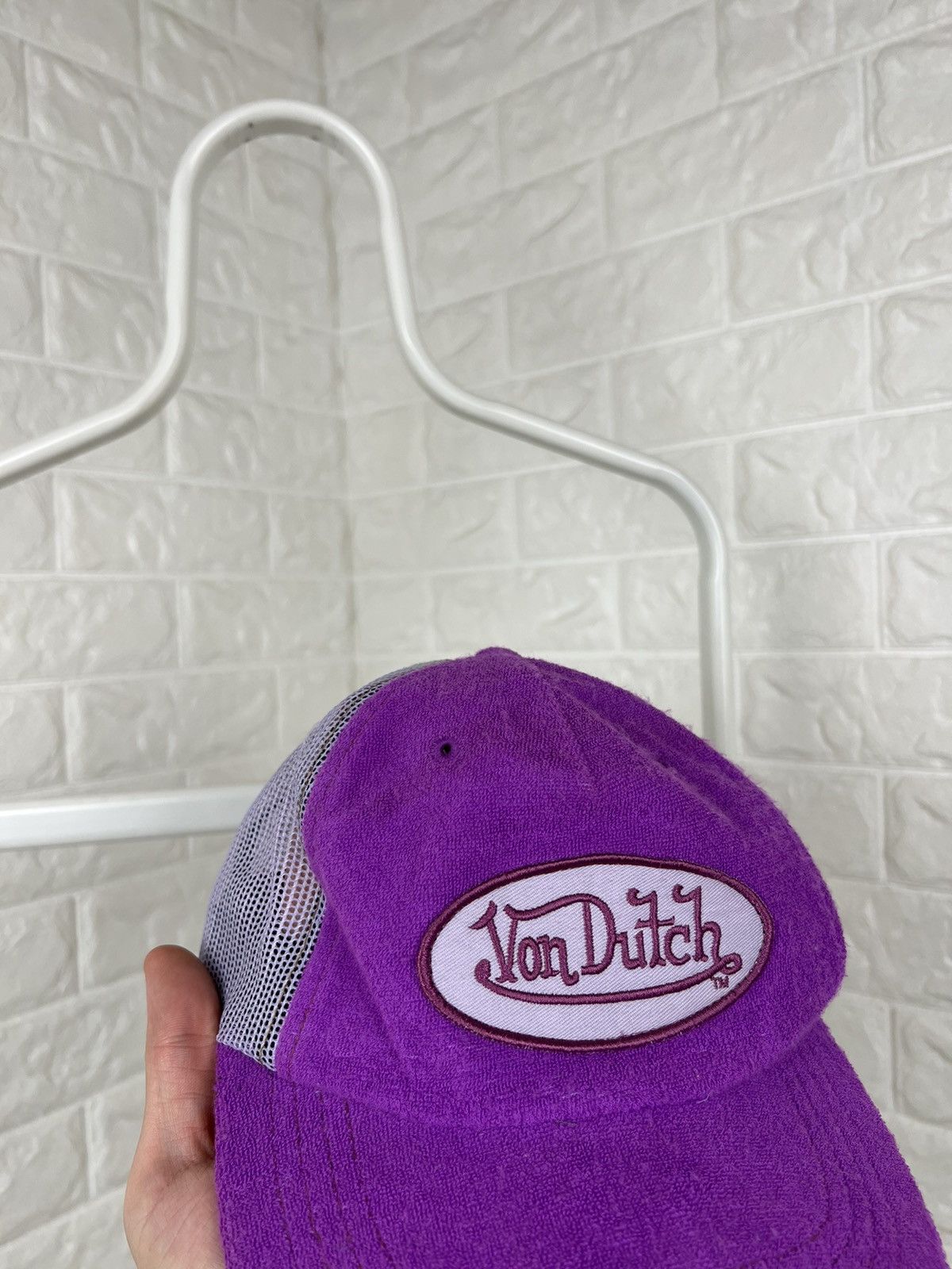 Von Dutch Von Dutch Purpl Y2K Trucker Cap Size ONE SIZE - 6 Thumbnail