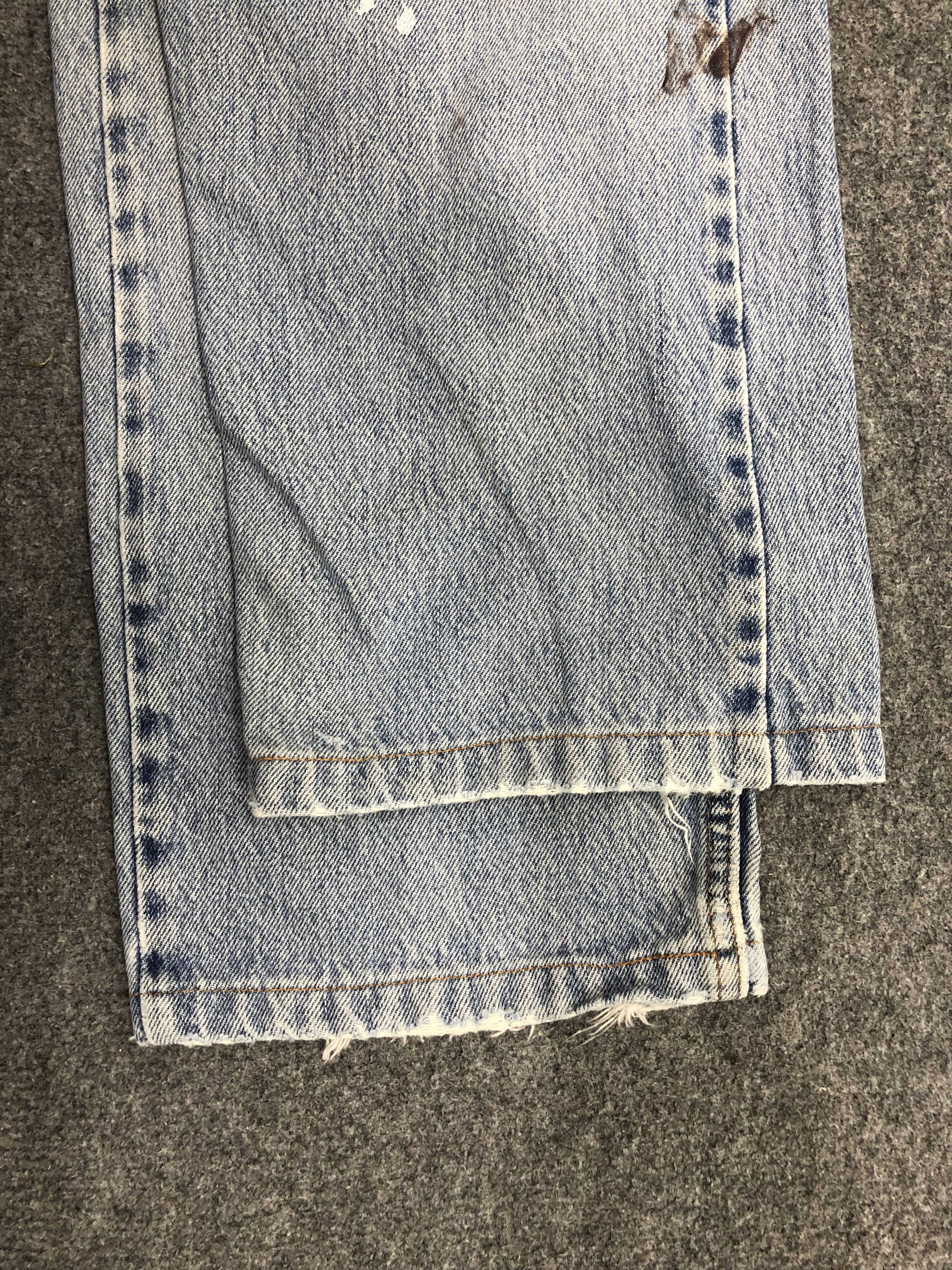 Levi's × Vintage Vintage 90s Levis 505 Light Wash Jeans Size US 32 / EU 48 - 13 Thumbnail