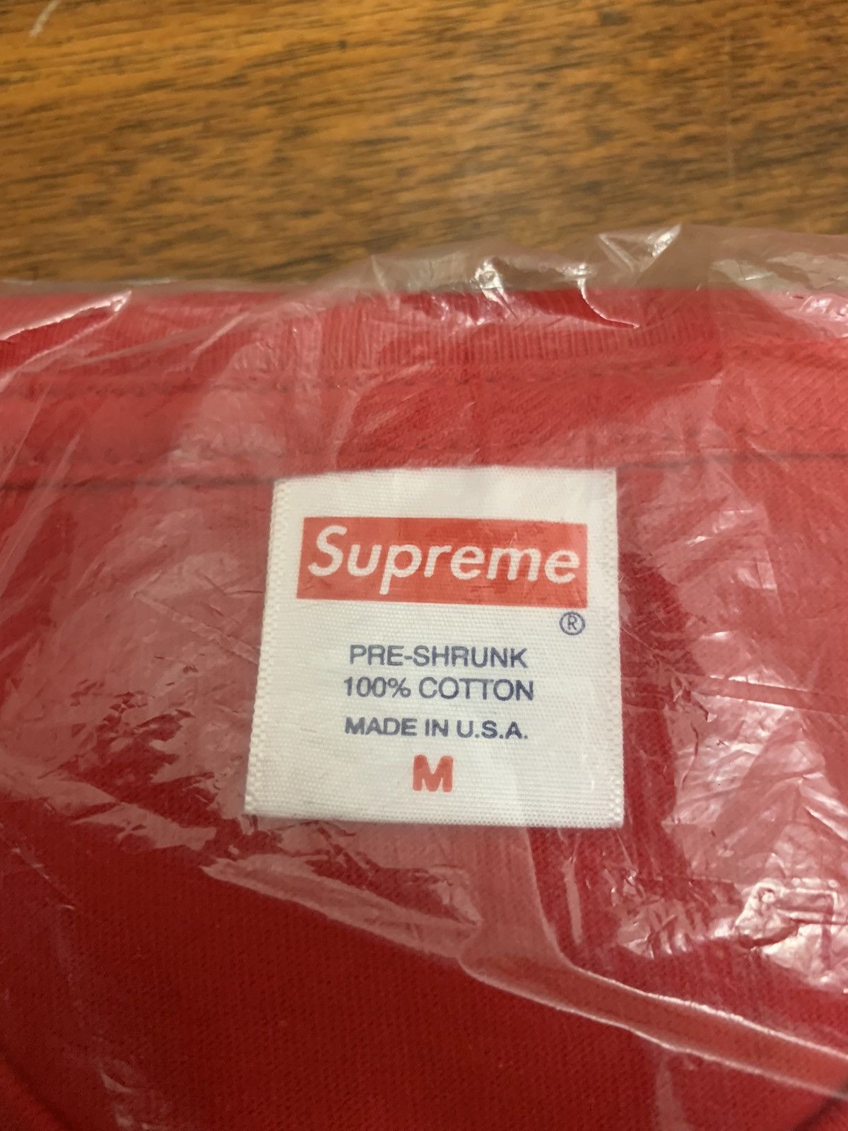 Supreme Supreme ‘Bandanna Box Logo Tee’ Red Medium Size US M / EU 48-50 / 2 - 10 Thumbnail