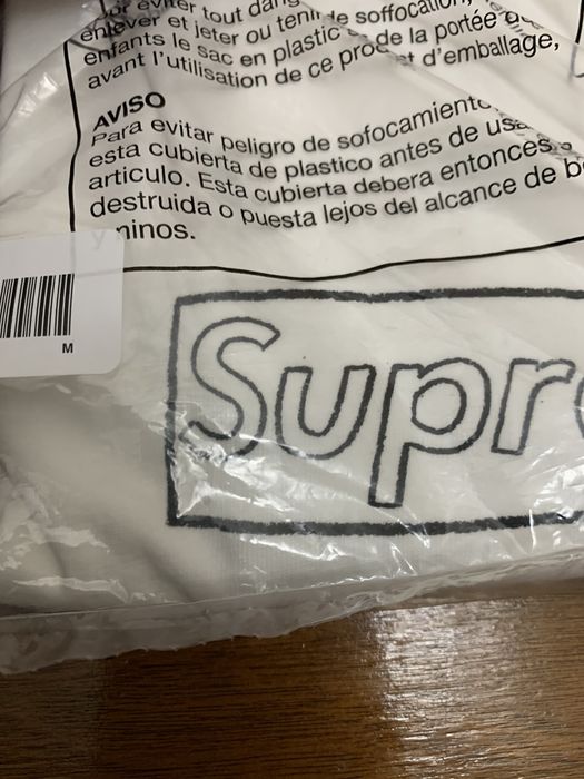 Supreme Supreme 'KAWS Chalk Box Logo Tee' White Medium | Grailed