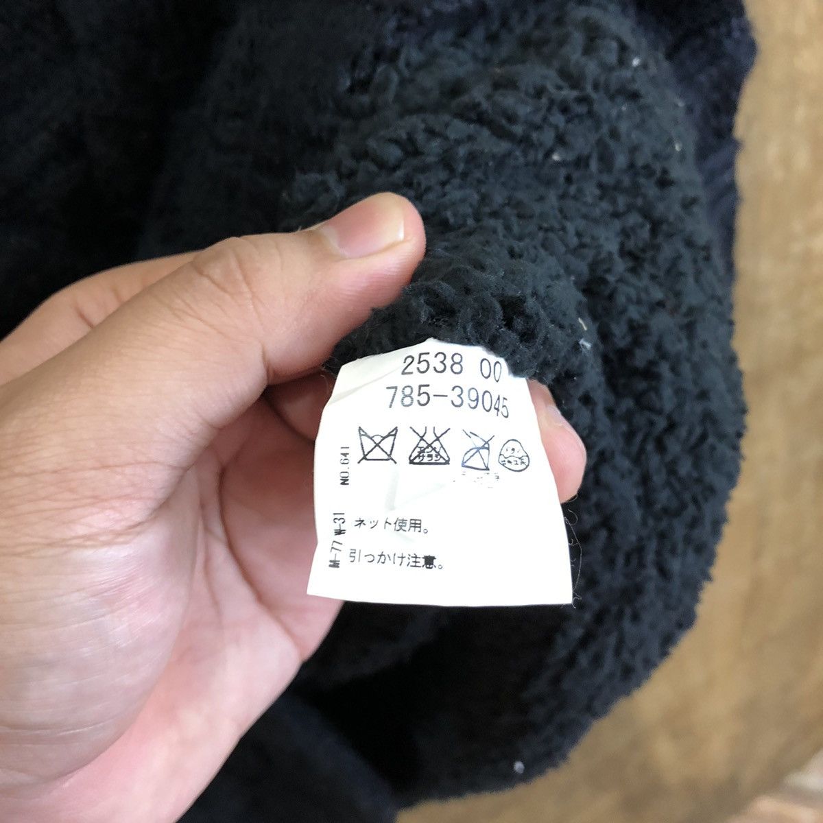 Japanese Brand Ozol Dark Blue Cardigan Knitwear #153 Size US M / EU 48-50 / 2 - 6 Thumbnail