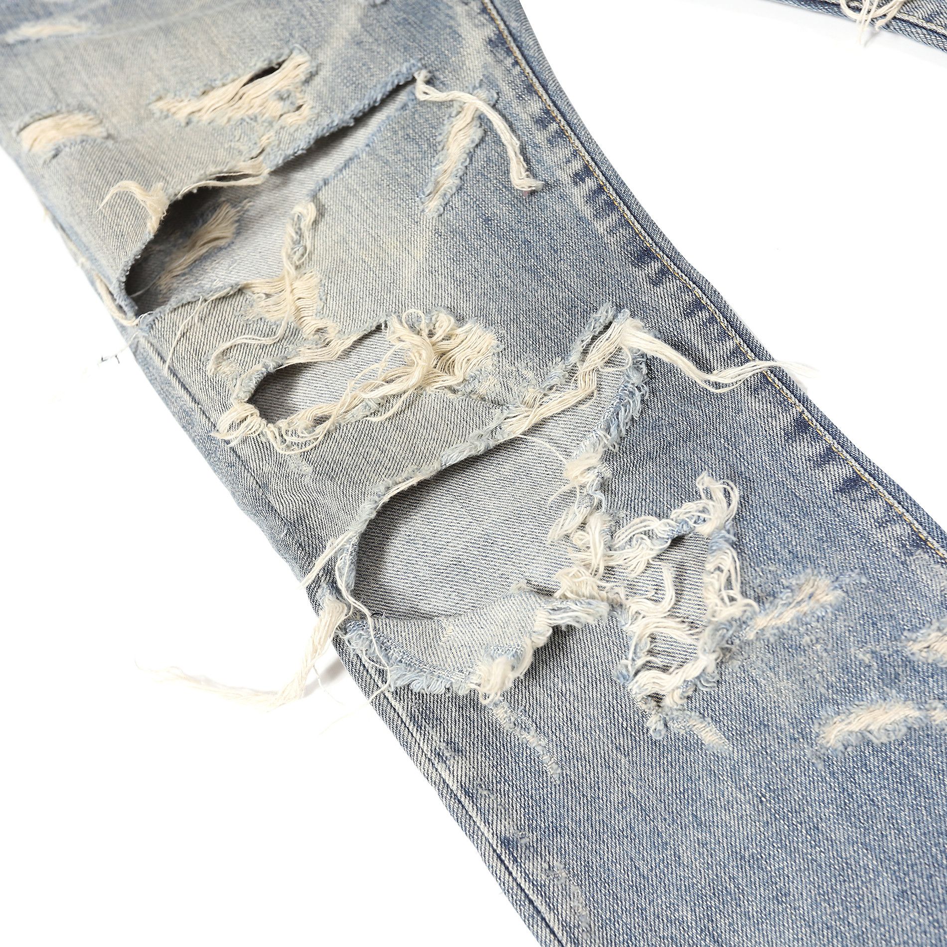 Saint Laurent Paris FW13 Big Crash Denim Size US 26 / EU 42 - 4 Thumbnail