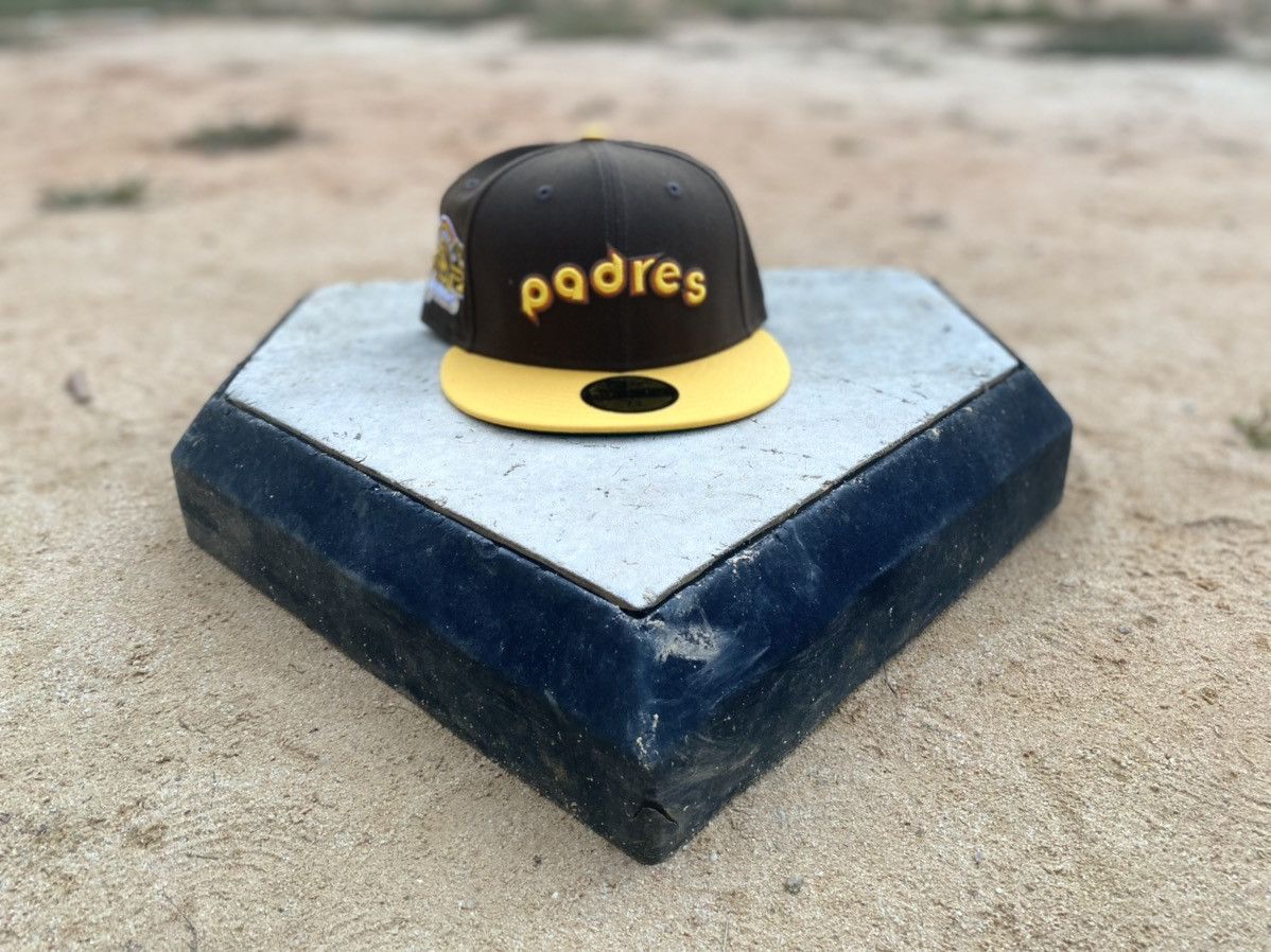 image of Hat Club x Mlb San Diego Padres Fitted 7 3/8 in Brown, Men's