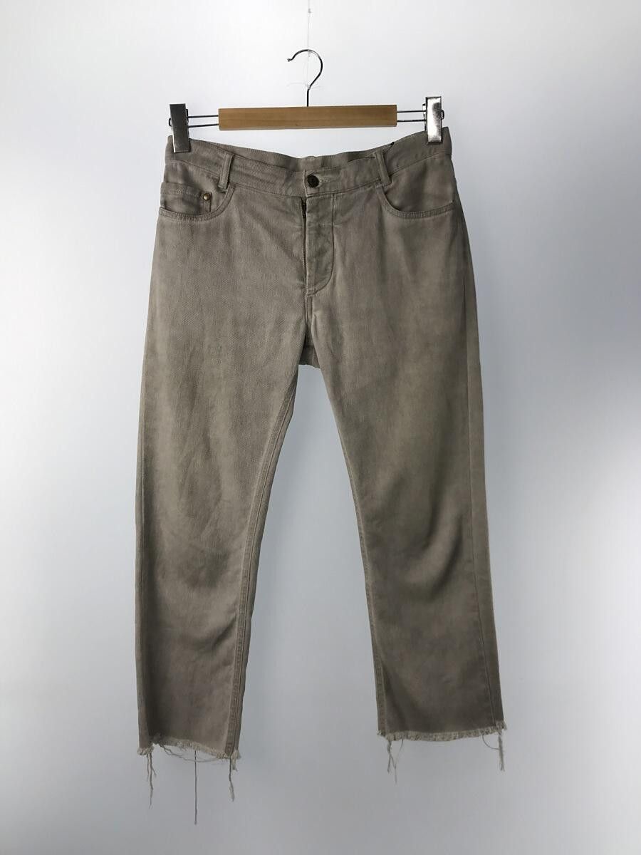 Maison Margiela Cropped Raw Hem Cotton Pants Size US 30 / EU 46 - 1 Thumbnail