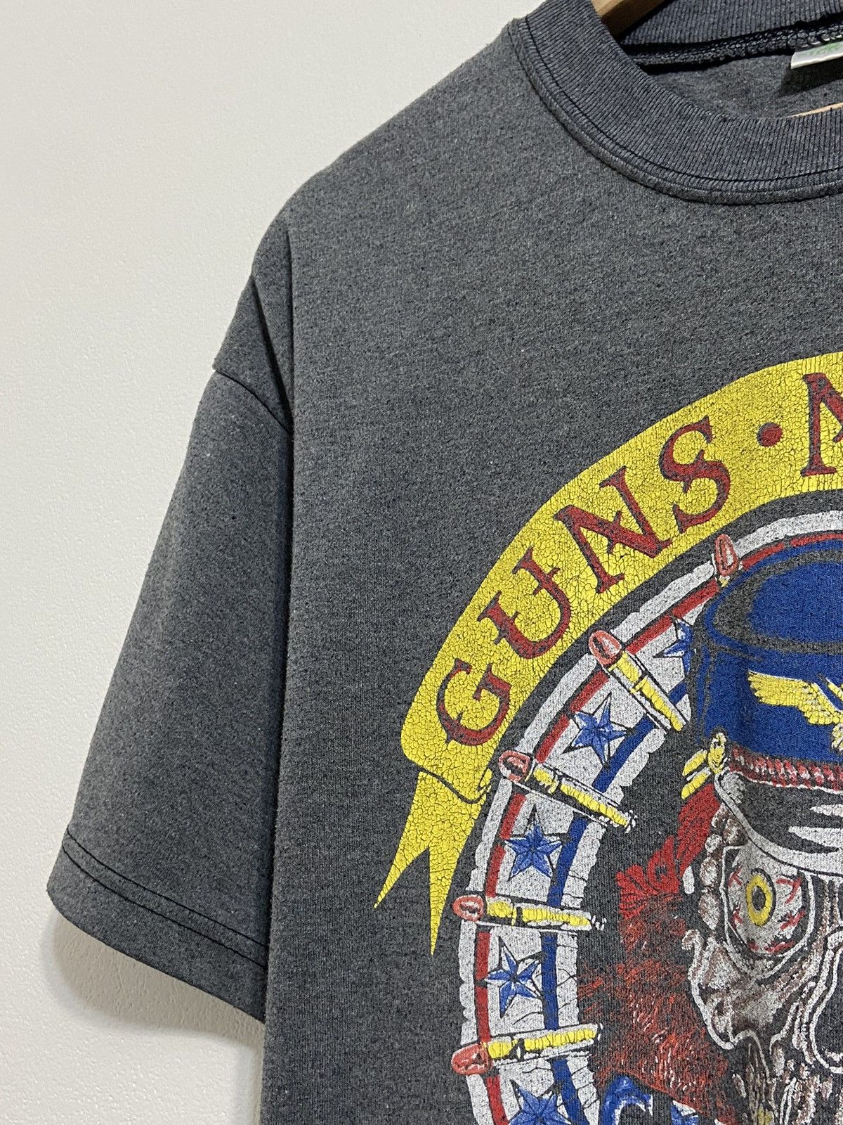 Band Tees × Guns N' Roses × Vintage Vintage Guns N Roses Tour Tee 1991 1993 Size US L / EU 52-54 / 3 - 6 Thumbnail