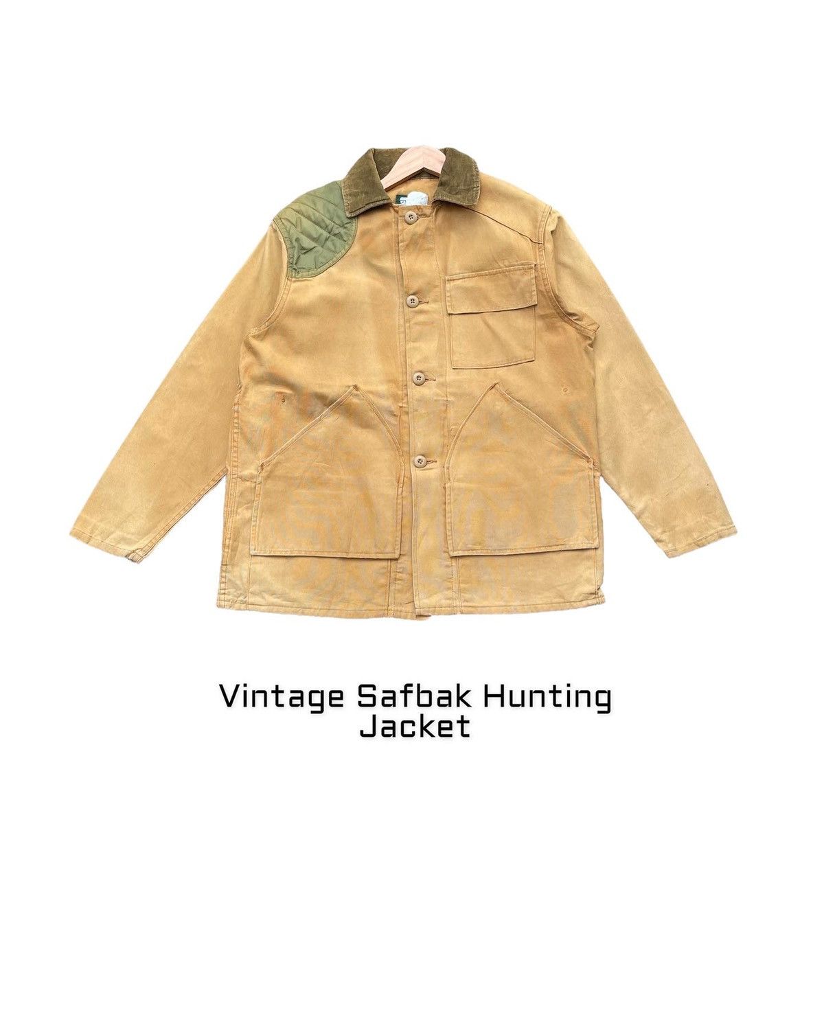 SafTbak × Vintage Vintage Safbak Hunting Jacket Size US XL / EU 56 / 4 - 1 Thumbnail