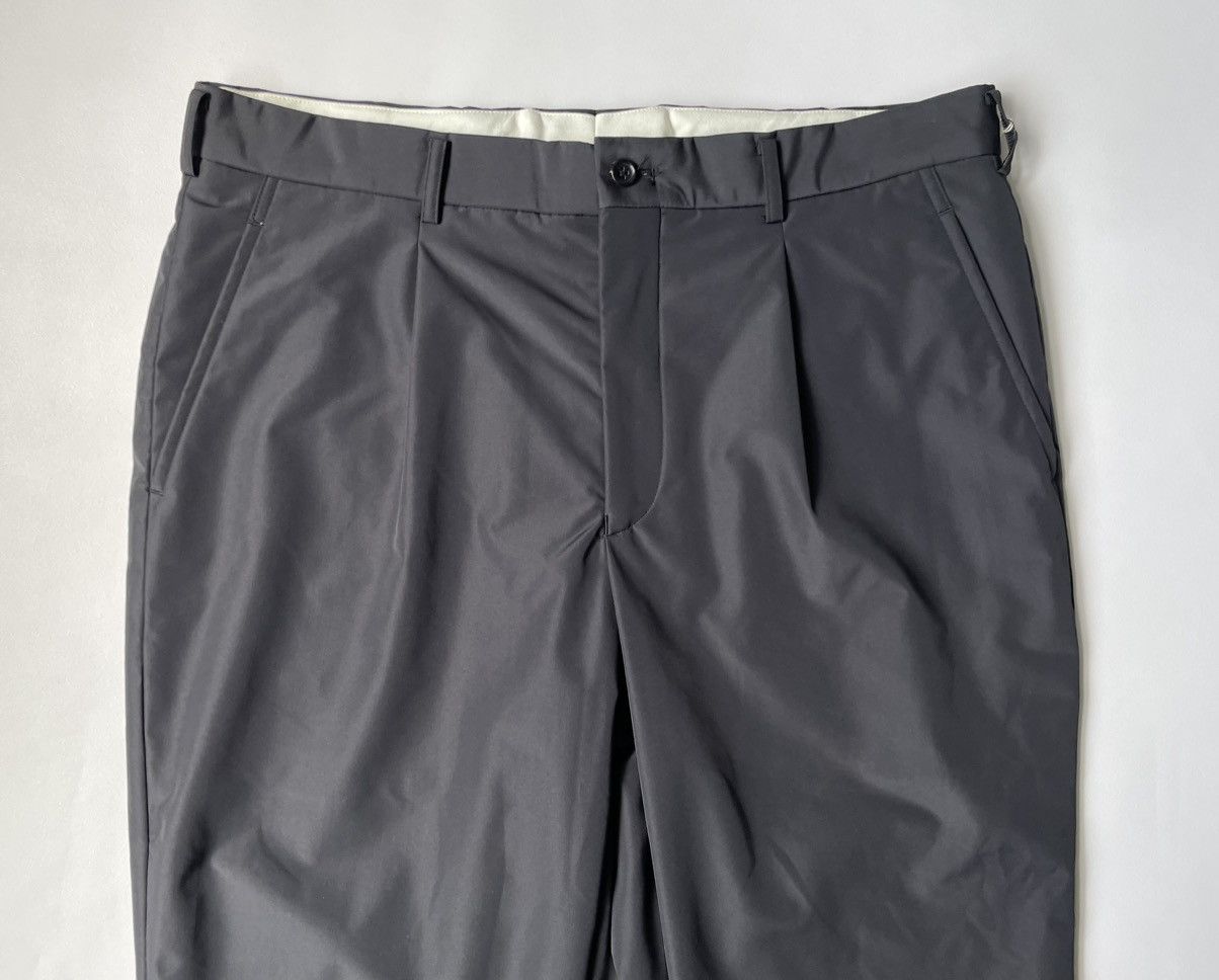 Comme des Garcons Homme Plus A/W 05 Gray Nylon Straight Leg Pants Size US 34 / EU 50 - 2 Thumbnail