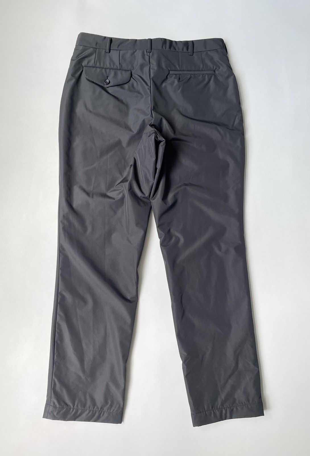 Comme des Garcons Homme Plus A/W 05 Gray Nylon Straight Leg Pants Size US 34 / EU 50 - 10 Thumbnail