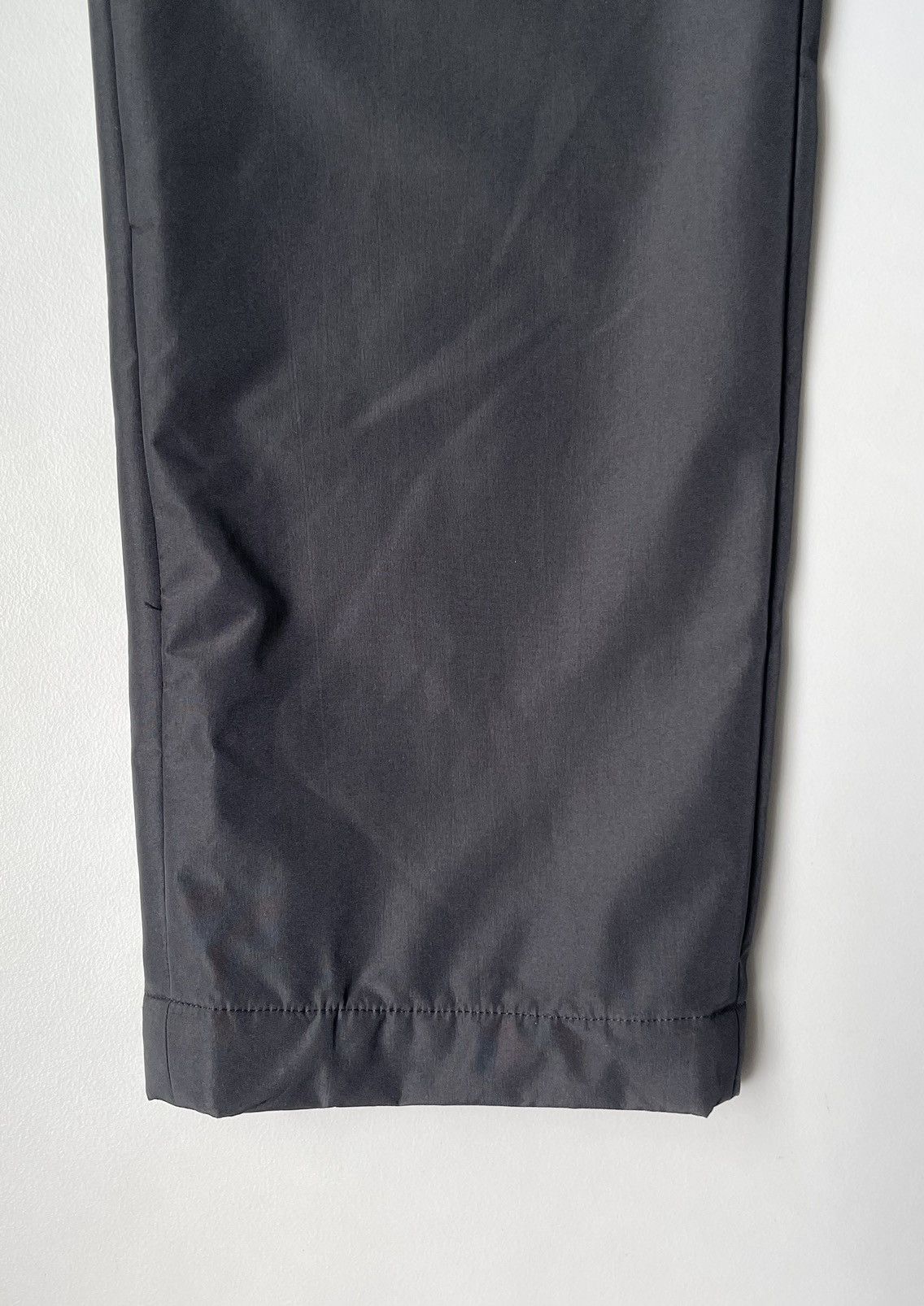 Comme des Garcons Homme Plus A/W 05 Gray Nylon Straight Leg Pants Size US 34 / EU 50 - 9 Thumbnail