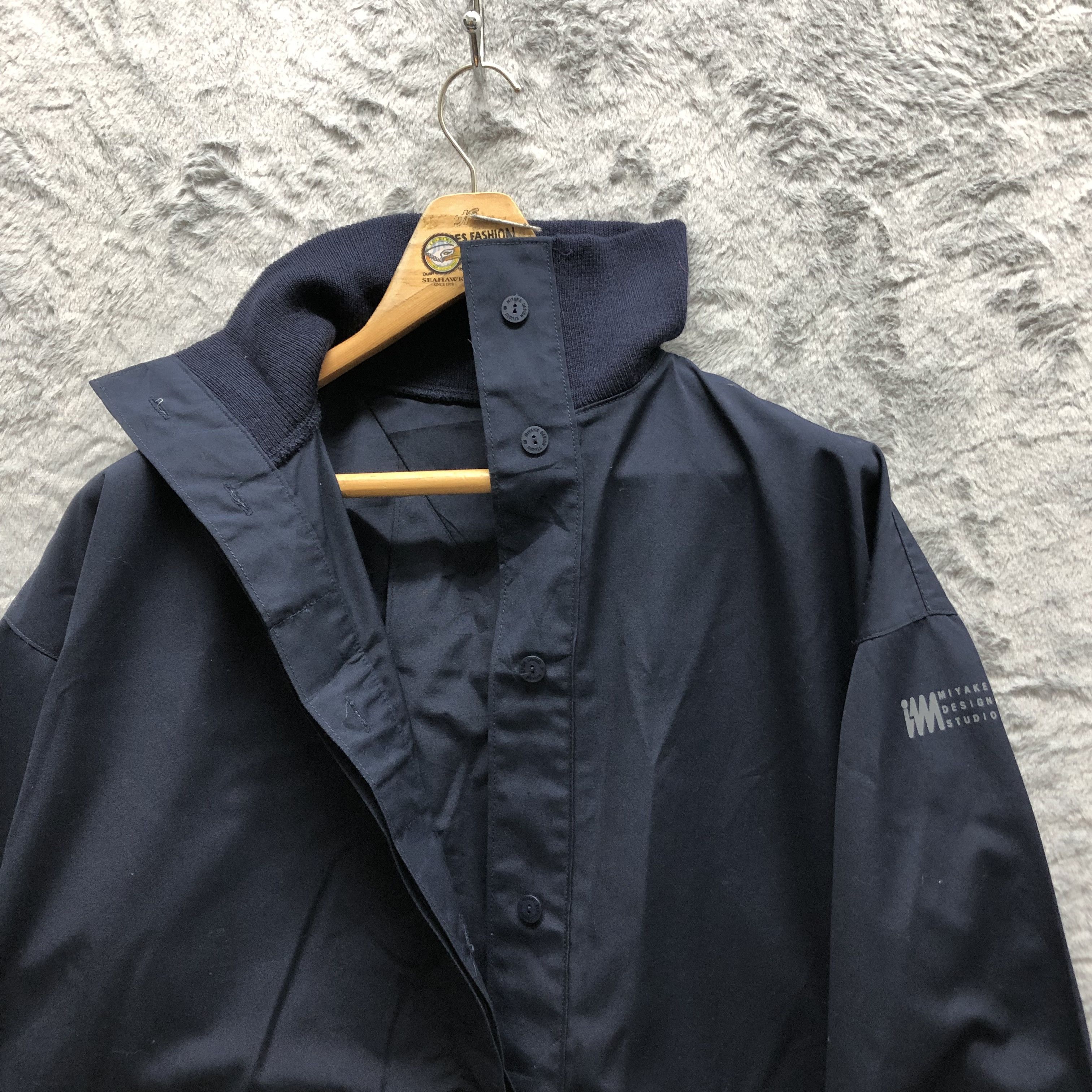 Issey Miyake IM Issey Miyake Design Studio Navy Squirrel Jacket #5030-34 Size US M / EU 48-50 / 2 - 8 Thumbnail
