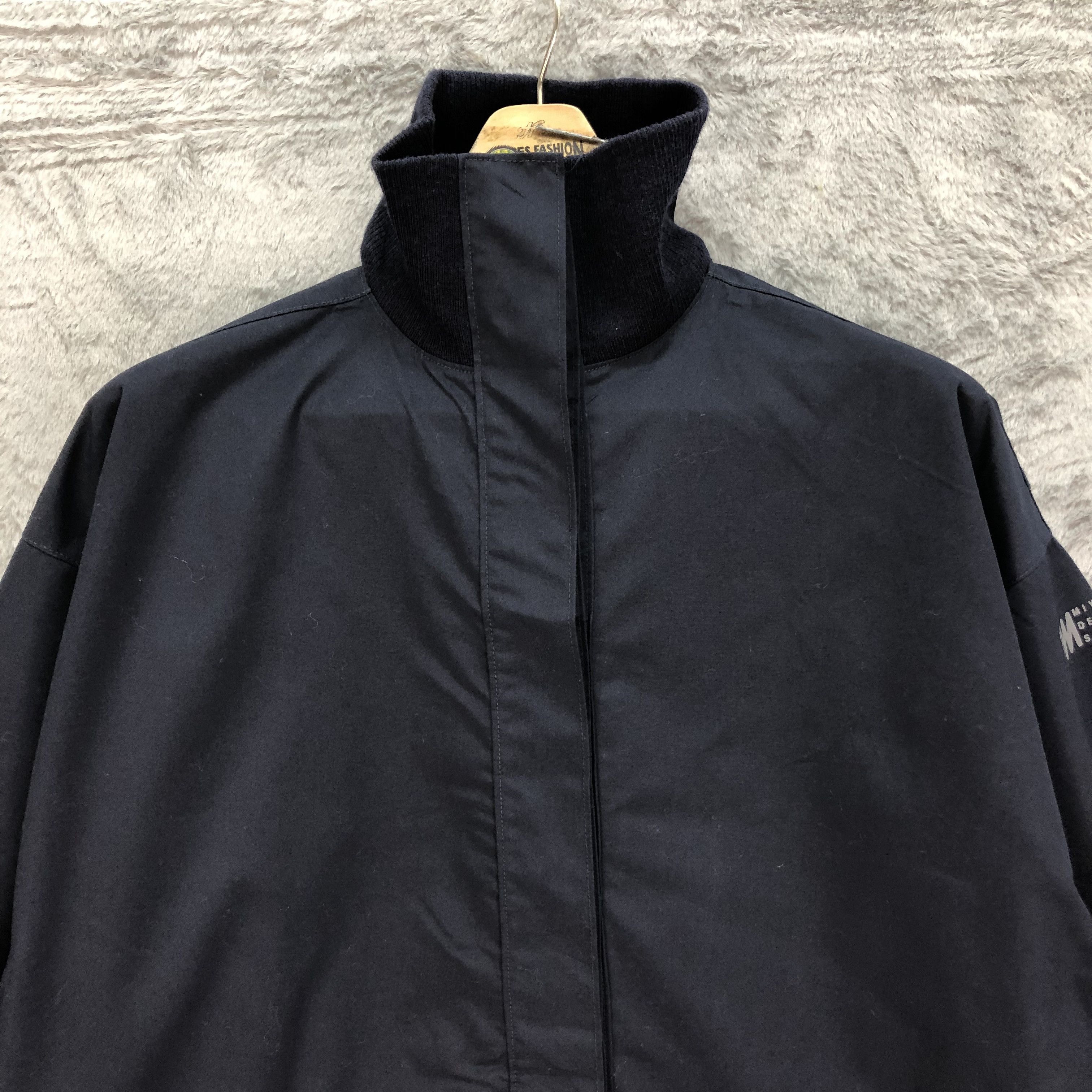 Issey Miyake IM Issey Miyake Design Studio Navy Squirrel Jacket #5030-34 Size US M / EU 48-50 / 2 - 2 Thumbnail