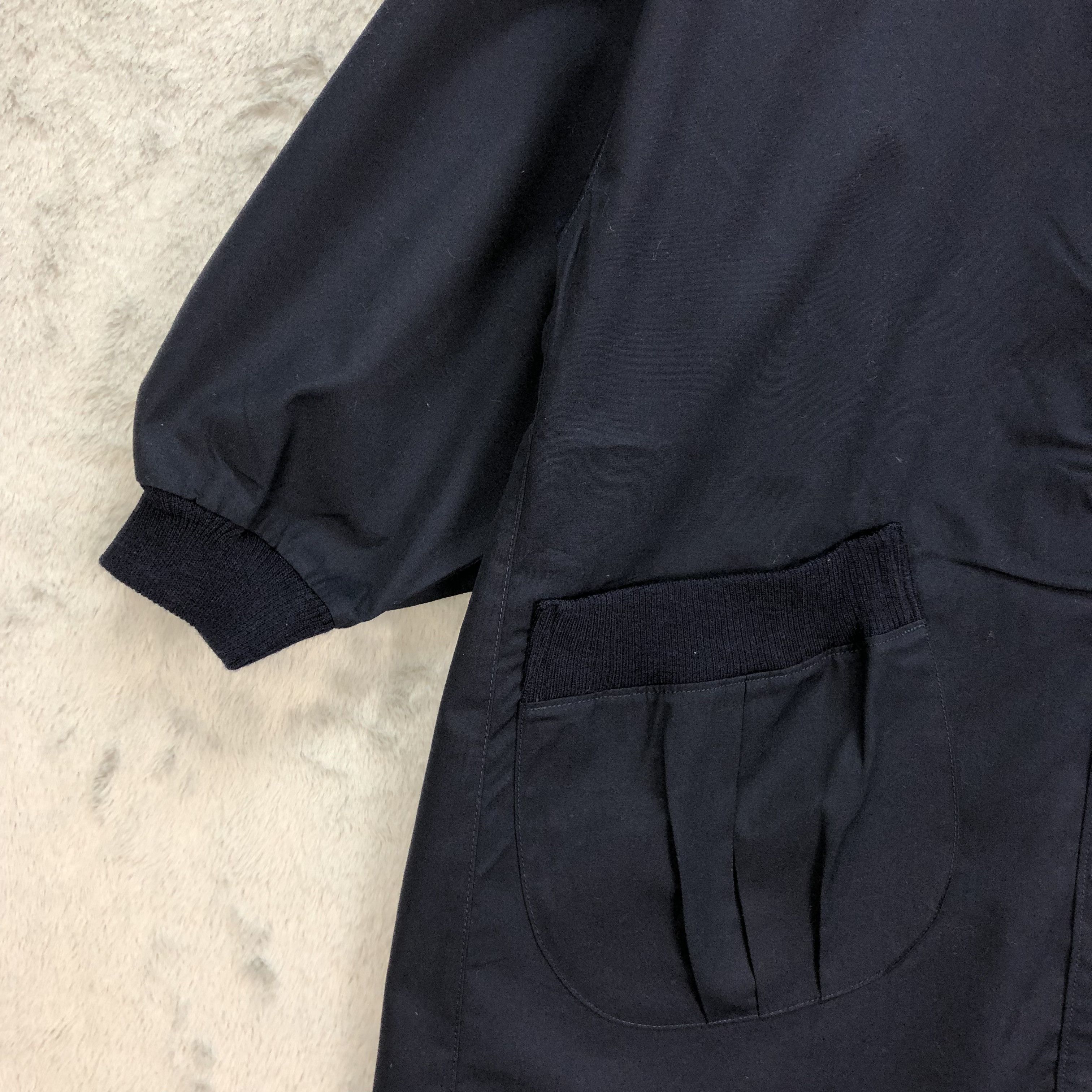 Issey Miyake IM Issey Miyake Design Studio Navy Squirrel Jacket #5030-34 Size US M / EU 48-50 / 2 - 4 Thumbnail