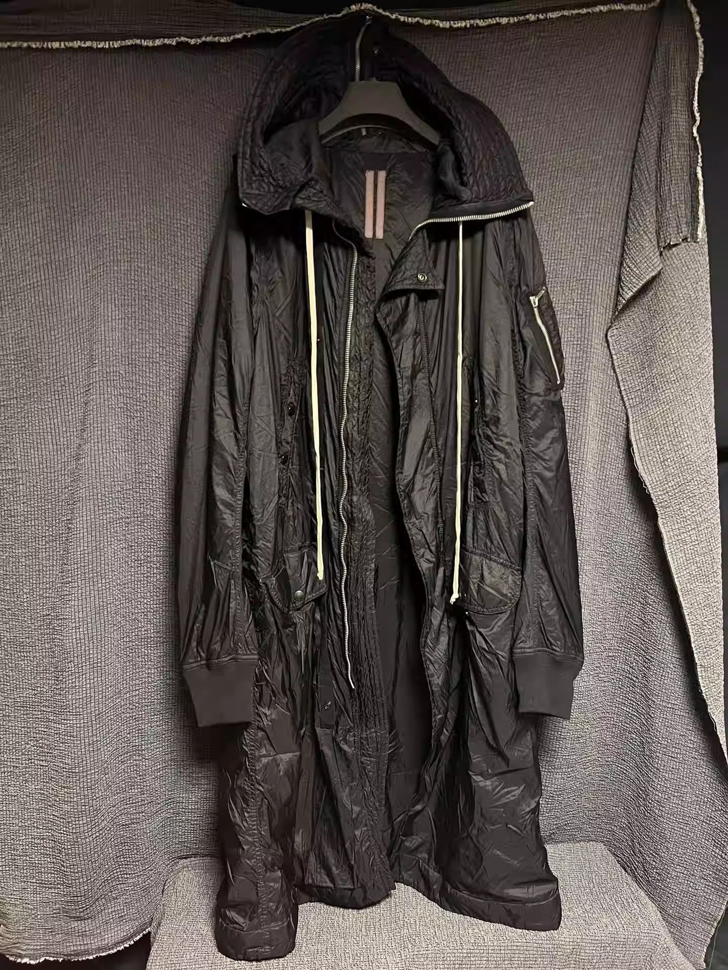 Rick Owens Rick Owens 15fw bomber overcoat Size US M / EU 48-50 / 2 - 1 Thumbnail